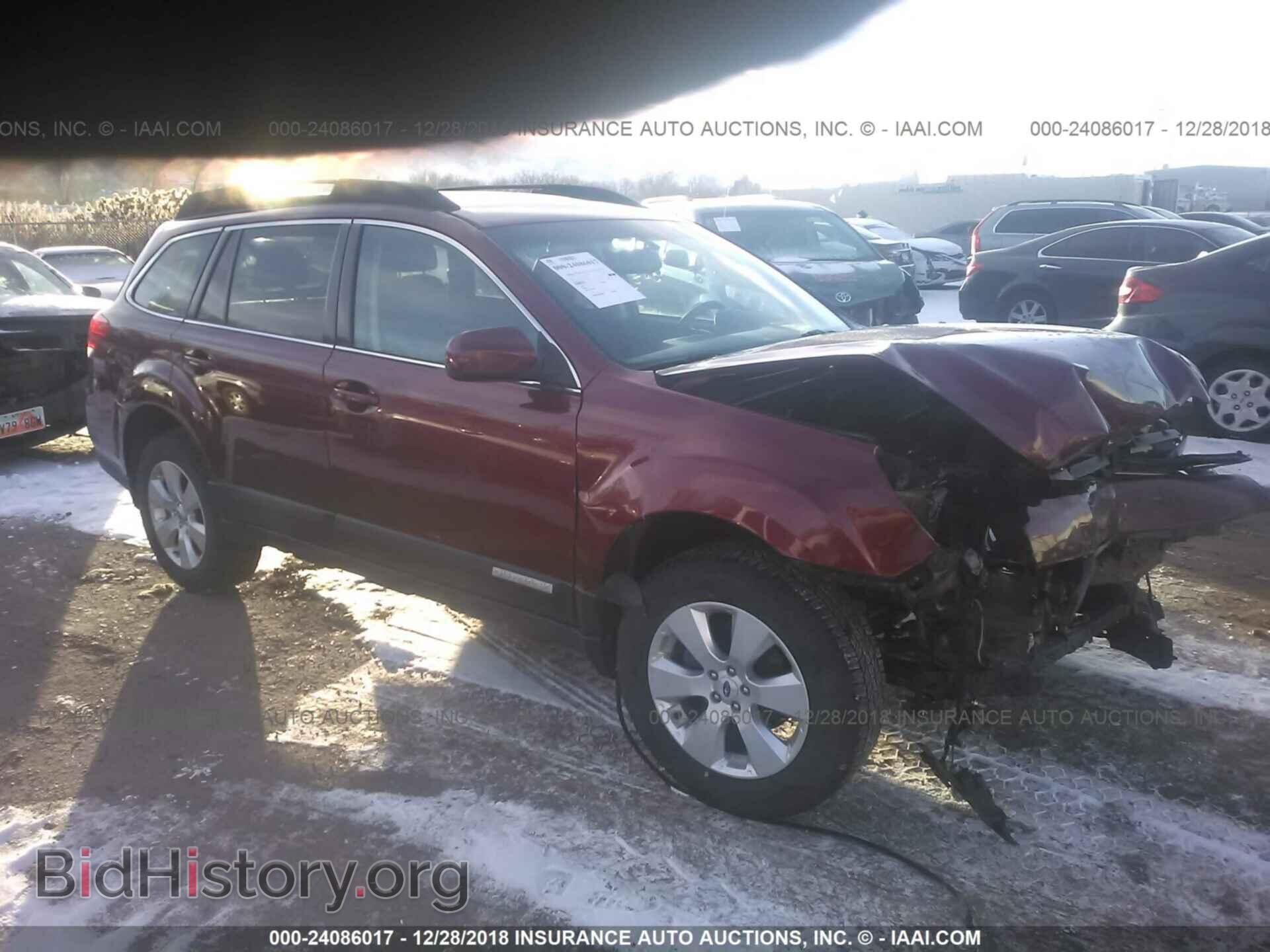 Photo 4S4BRCKC6C3240109 - SUBARU OUTBACK 2012