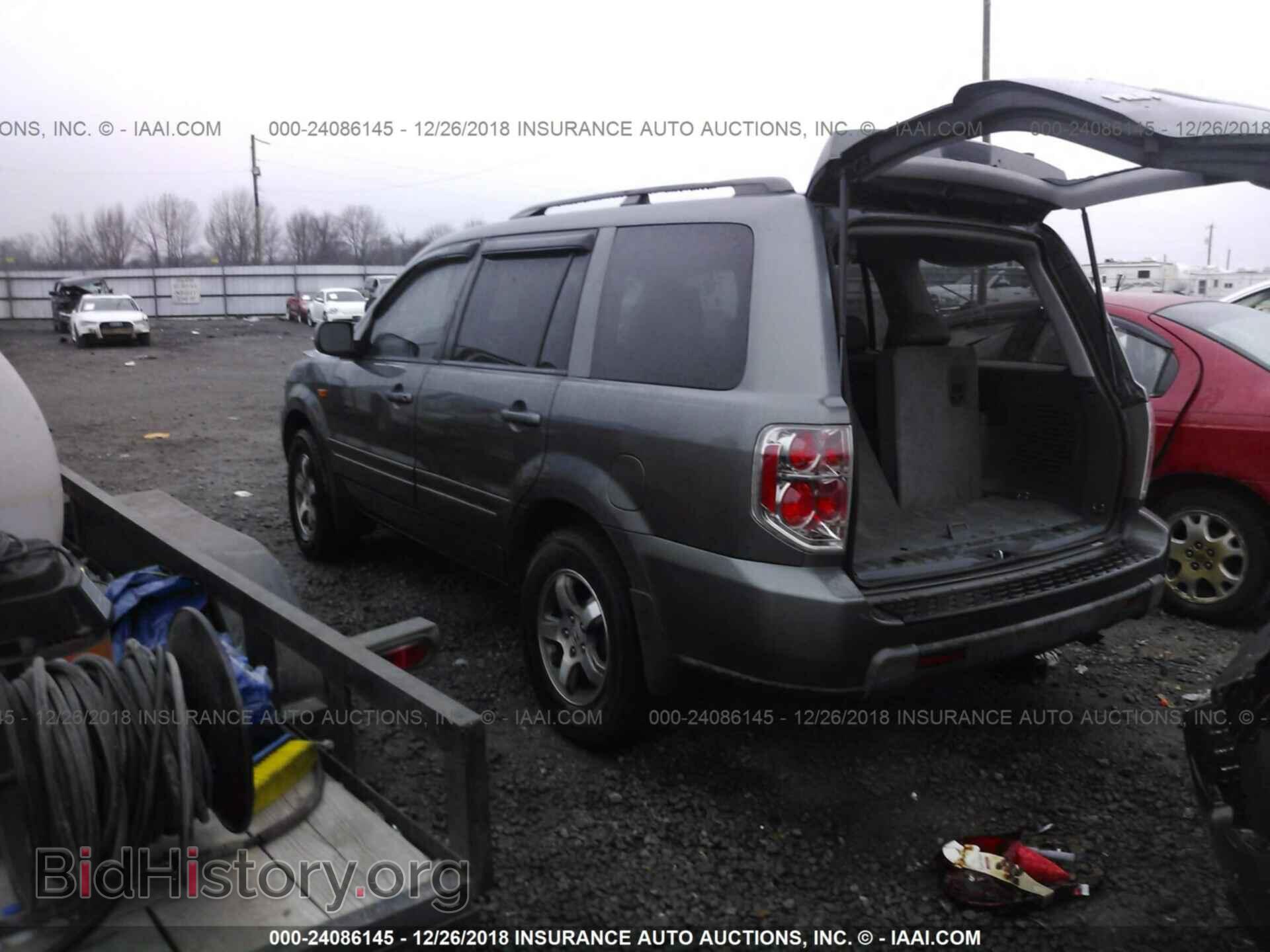 2008 HONDA PILOT - VIN: 5FNYF28648B029262 - Фото 3