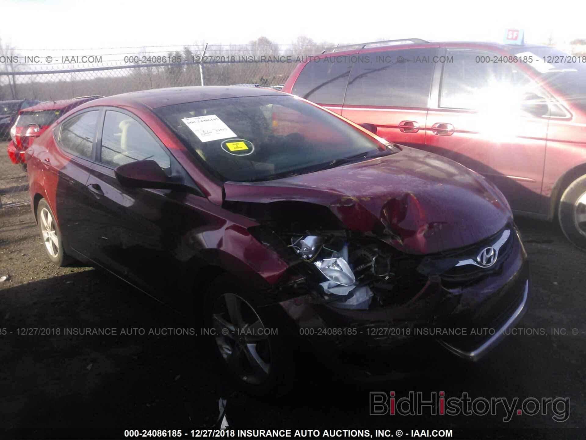 Photo 5NPDH4AE9DH324407 - HYUNDAI ELANTRA 2013