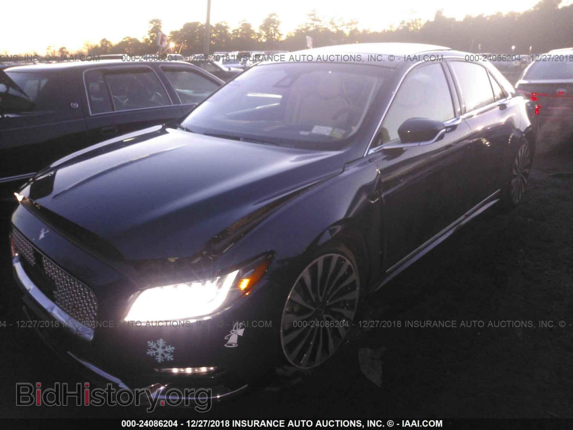 2018 LINCOLN CONTINENTAL - VIN: 1LN6L9BC3J5601593 - Фото 2