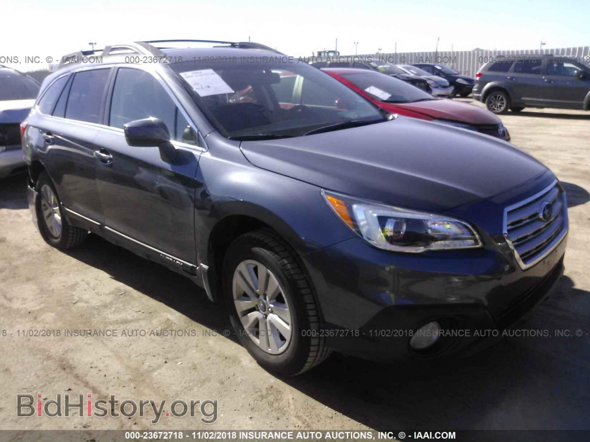 Фотография 4S4BSBCC5G3210067 - SUBARU OUTBACK 2016