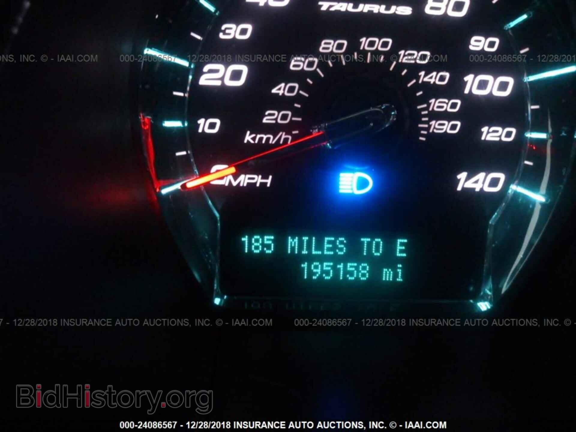 2011 FORD TAURUS - VIN: 1FAHP2EW0BG168969 - Фото 7