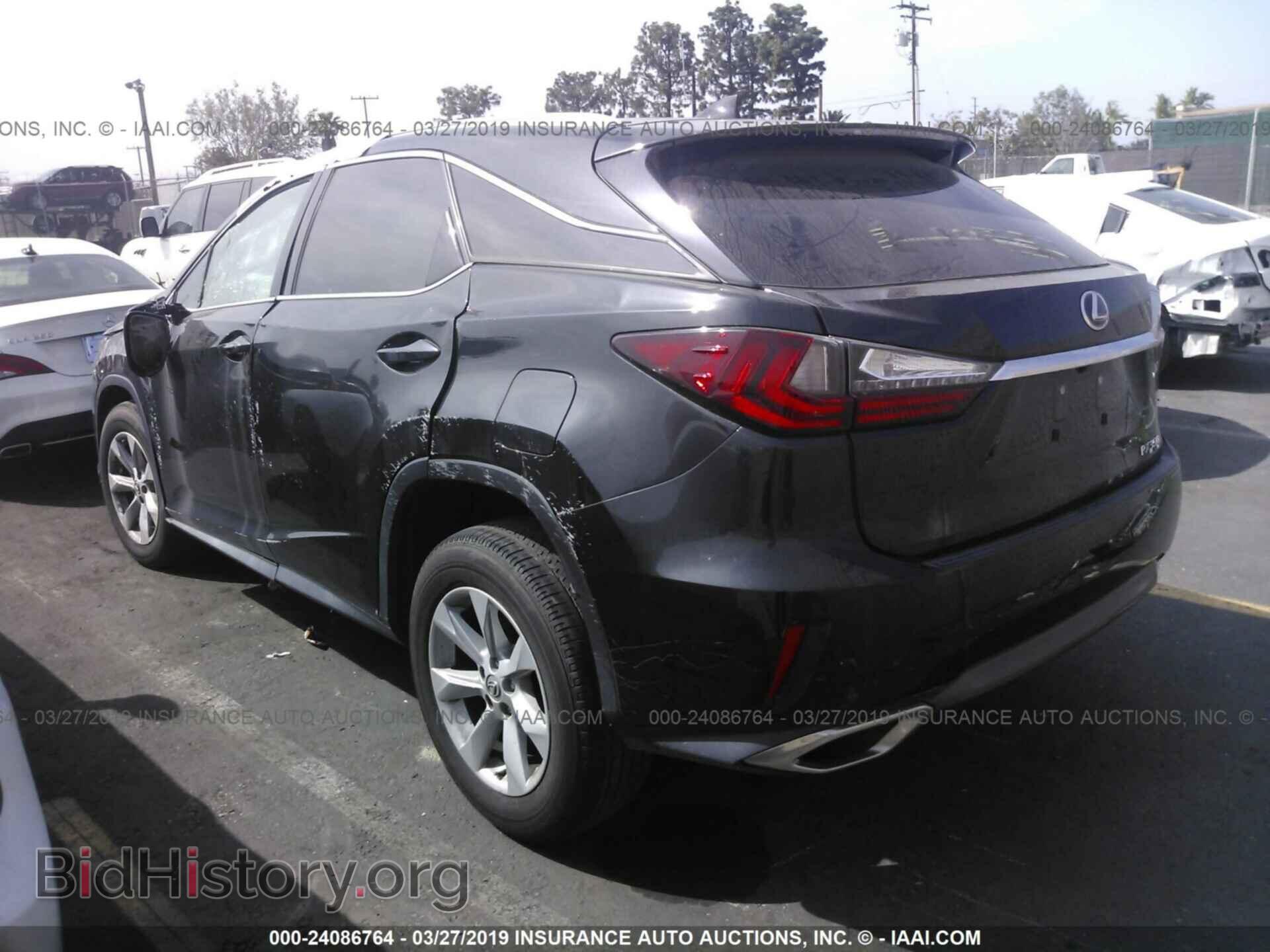 2017 LEXUS RX - VIN: 2T2ZZMCAXHC037109 - Фото 3