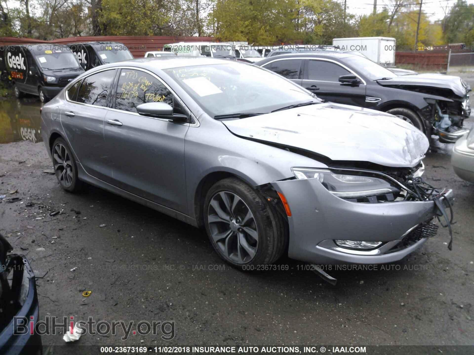 Photo 1C3CCCCG9FN510443 - CHRYSLER 200 2015