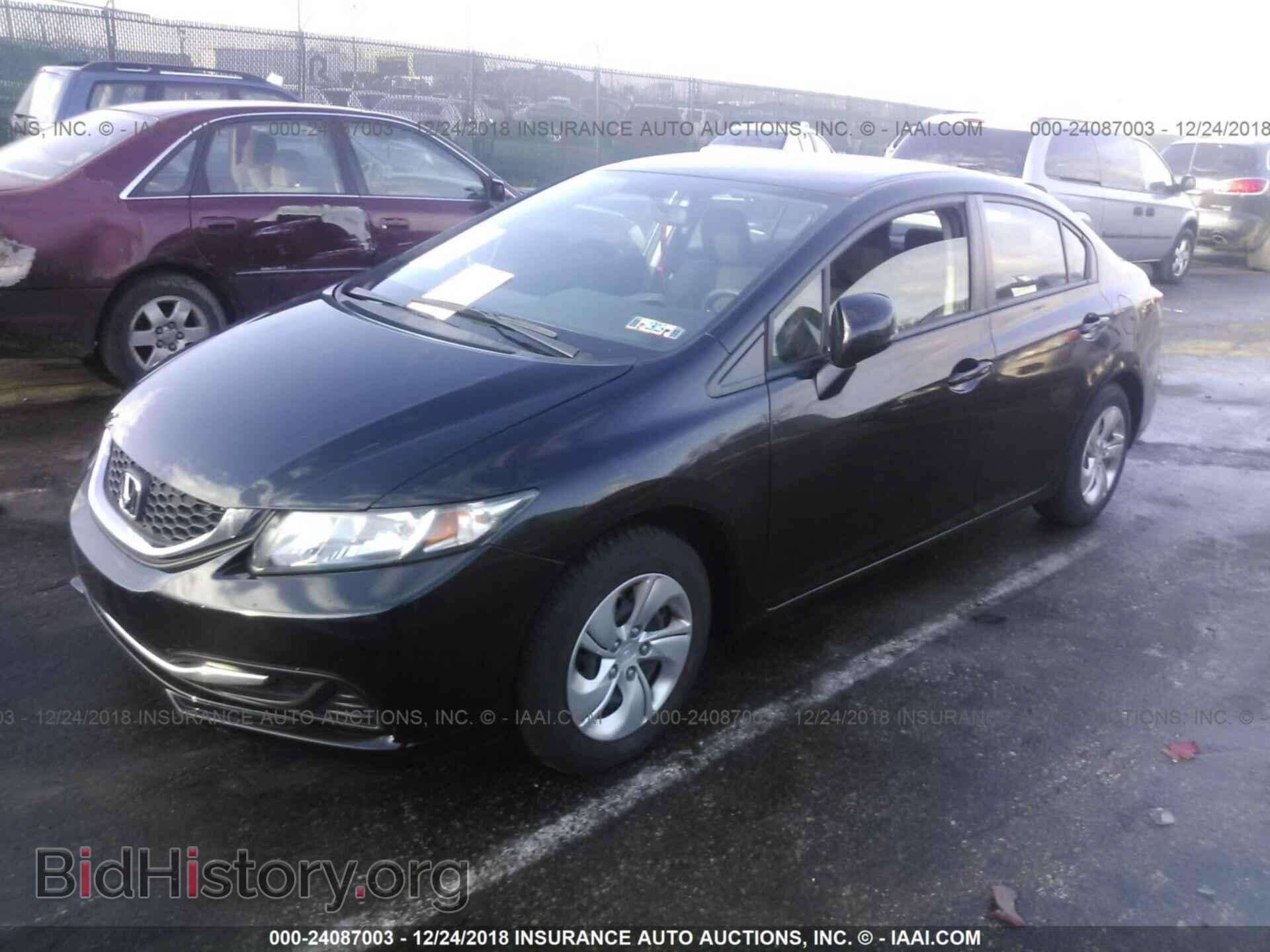 2013 HONDA CIVIC - VIN: 19XFB2F52DE228744 - Фото 2