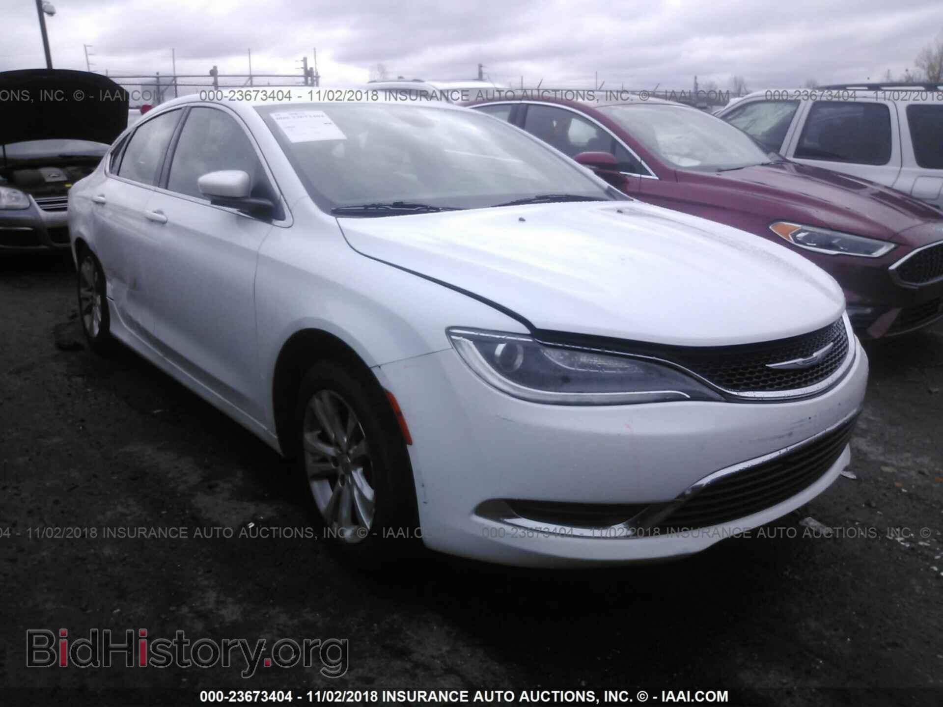 Photo 1C3CCCAB7FN574665 - CHRYSLER 200 2015
