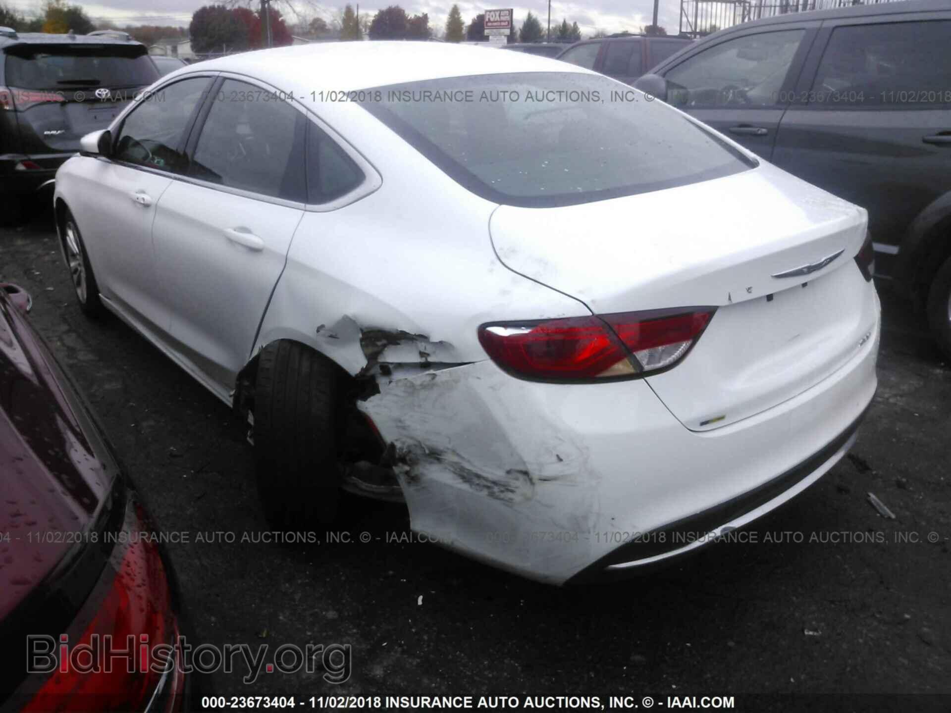 2015 CHRYSLER 200 - VIN: 1C3CCCAB7FN574665 - Photo 3
