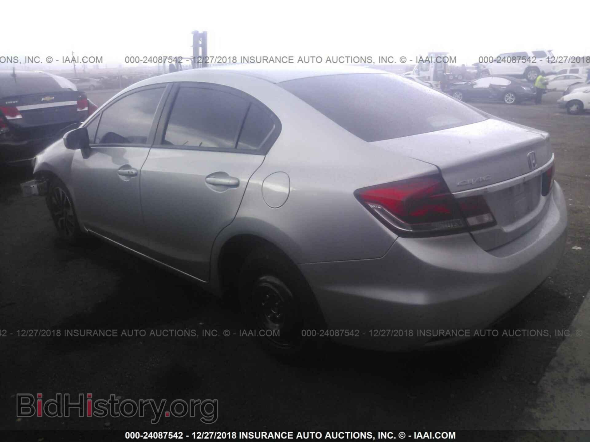 2014 HONDA CIVIC - VIN: 19XFB2F81EE011651 - Фото 3