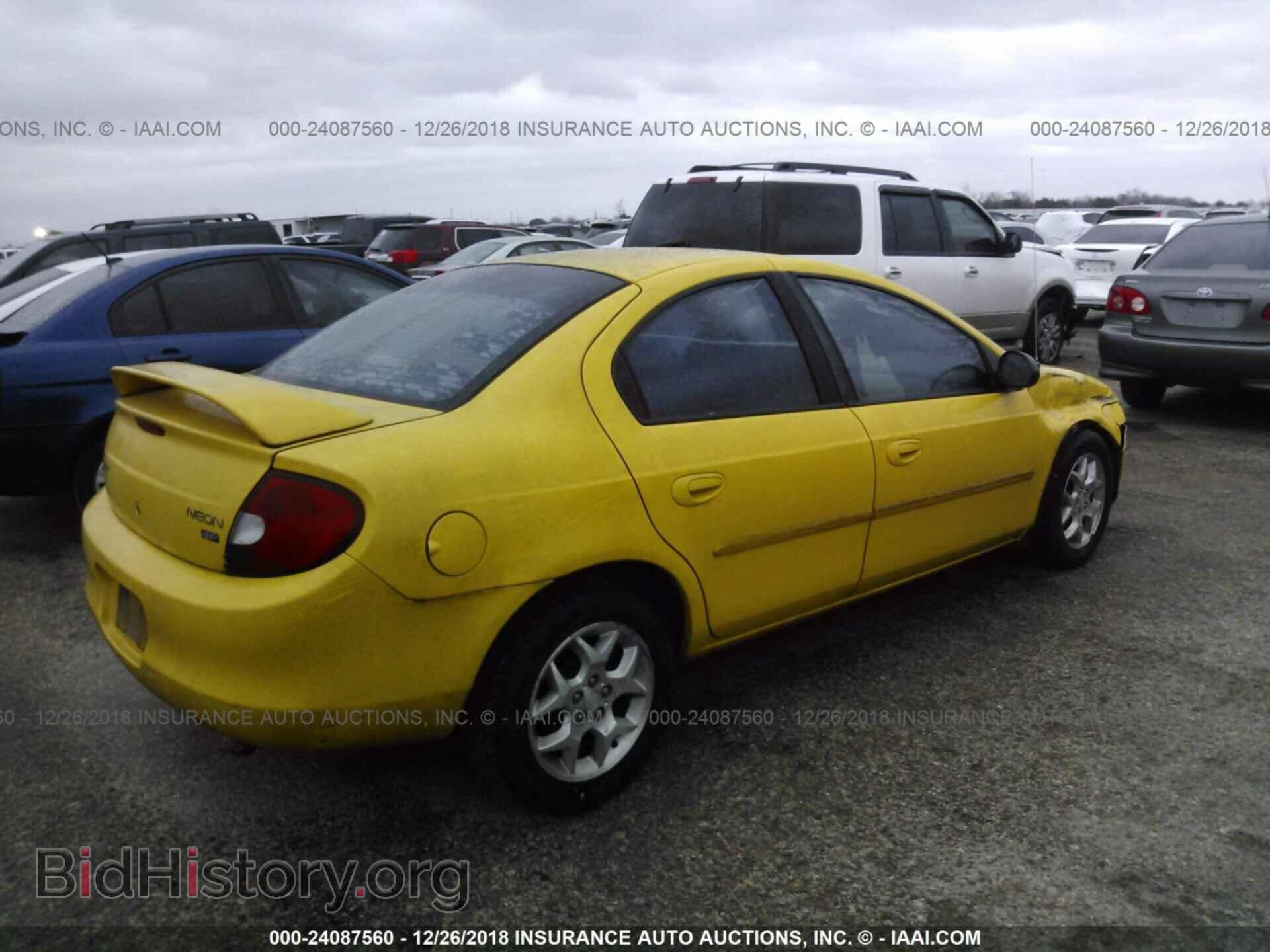 2002 DODGE NEON - VIN: 1B3ES56C02D654816 - Фото 4