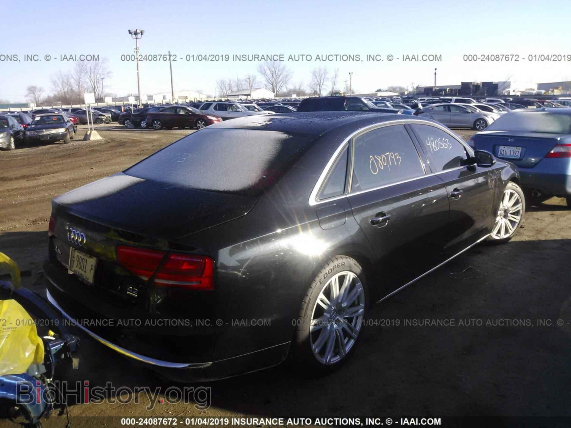 2012 AUDI A8 - VIN: WAURVAFD2CN035149 - Photo 4