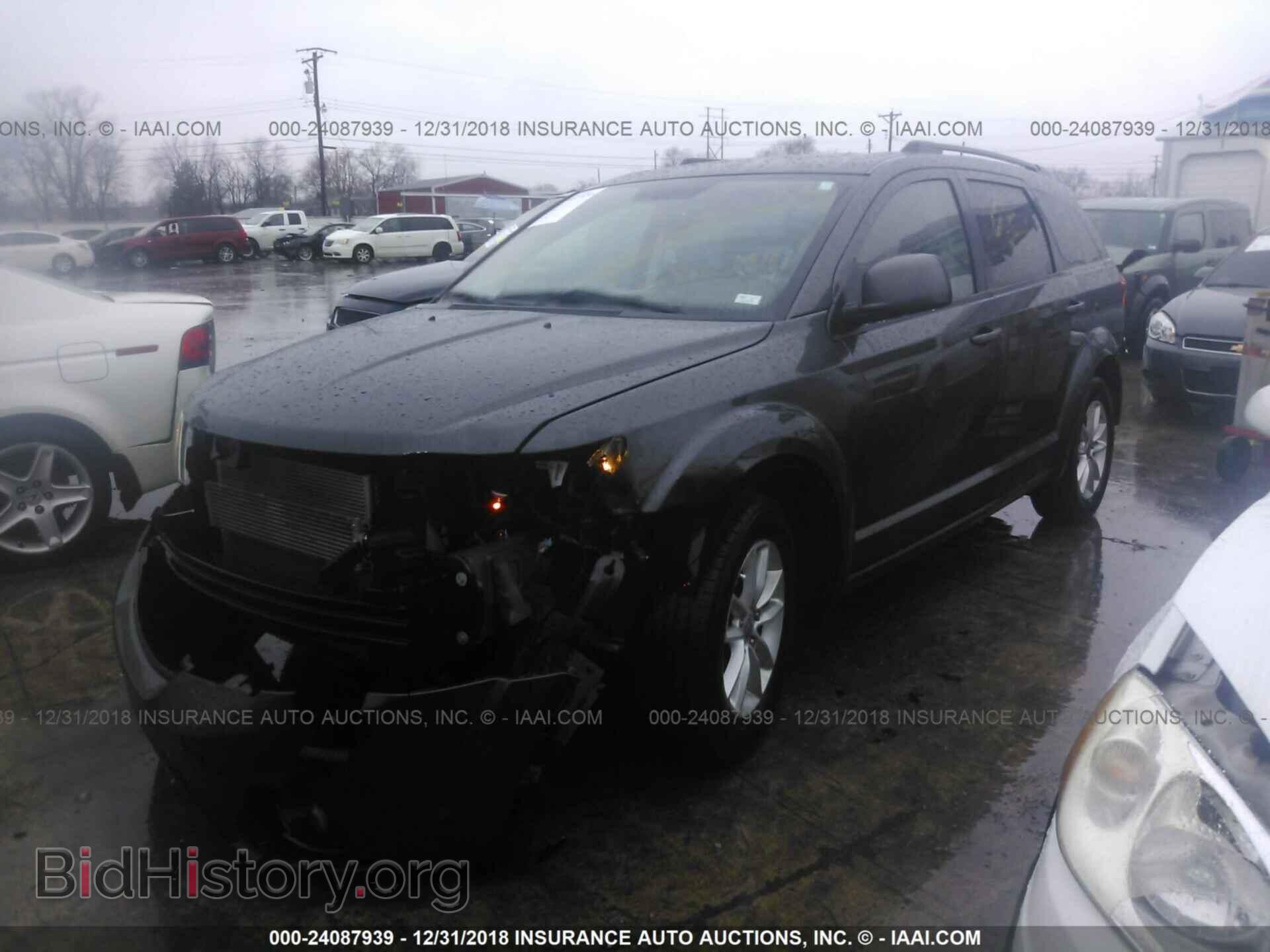 2016 DODGE JOURNEY - VIN: 3C4PDCBB8GT206022 - Фото 2