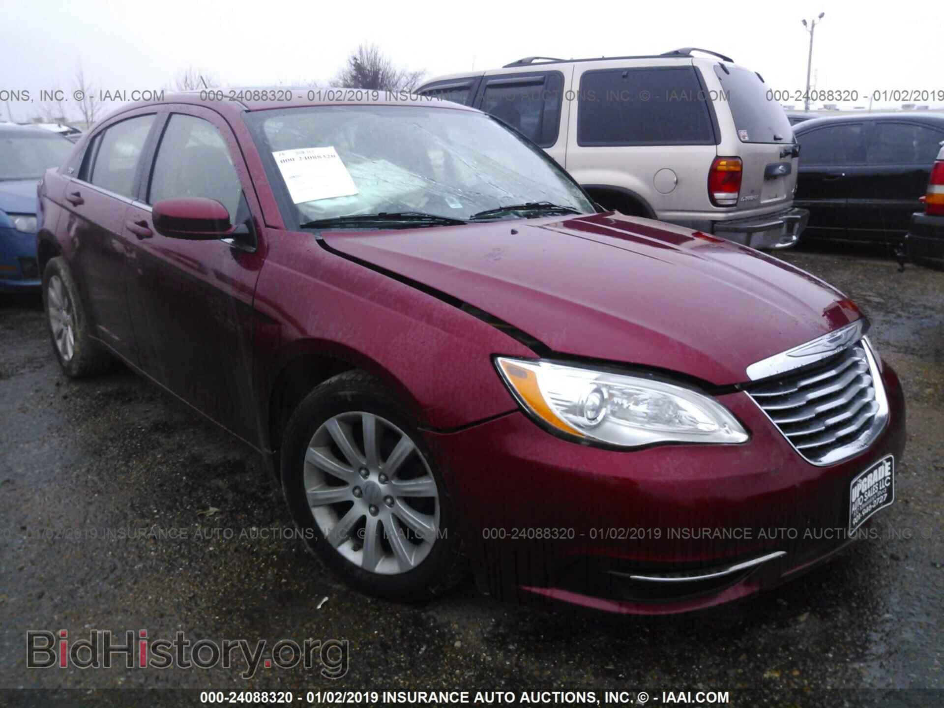 Фотография 1C3CCBBB9CN188611 - CHRYSLER 200 2012