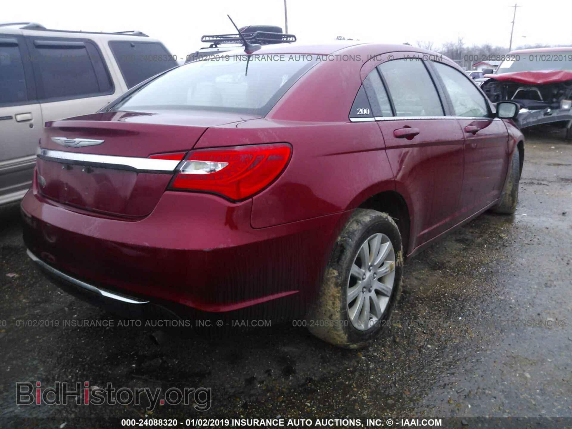 2012 CHRYSLER 200 - VIN: 1C3CCBBB9CN188611 - Фото 4