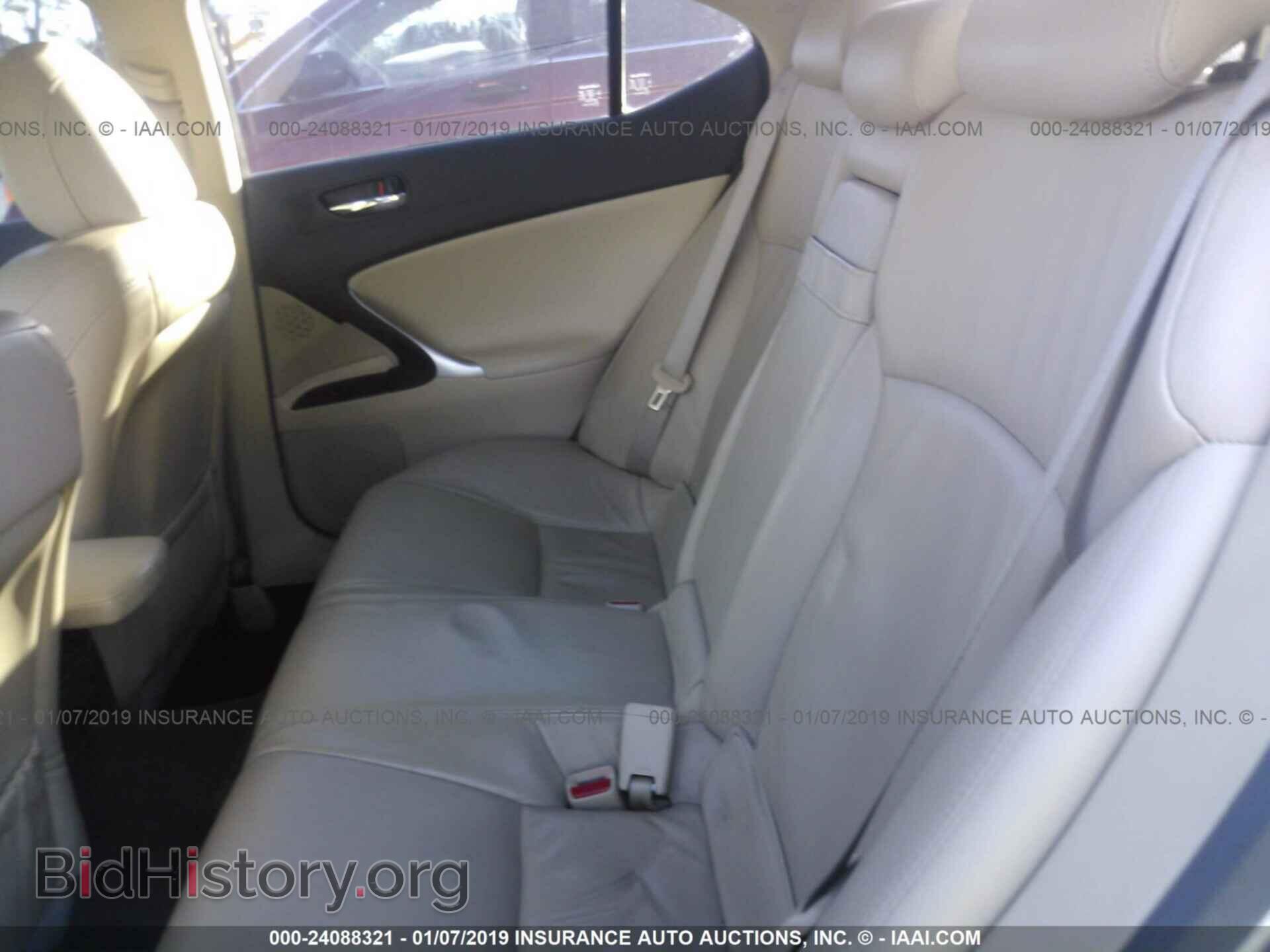 2008 LEXUS IS 250 - VIN: JTHBK262085075673 - Фото 8