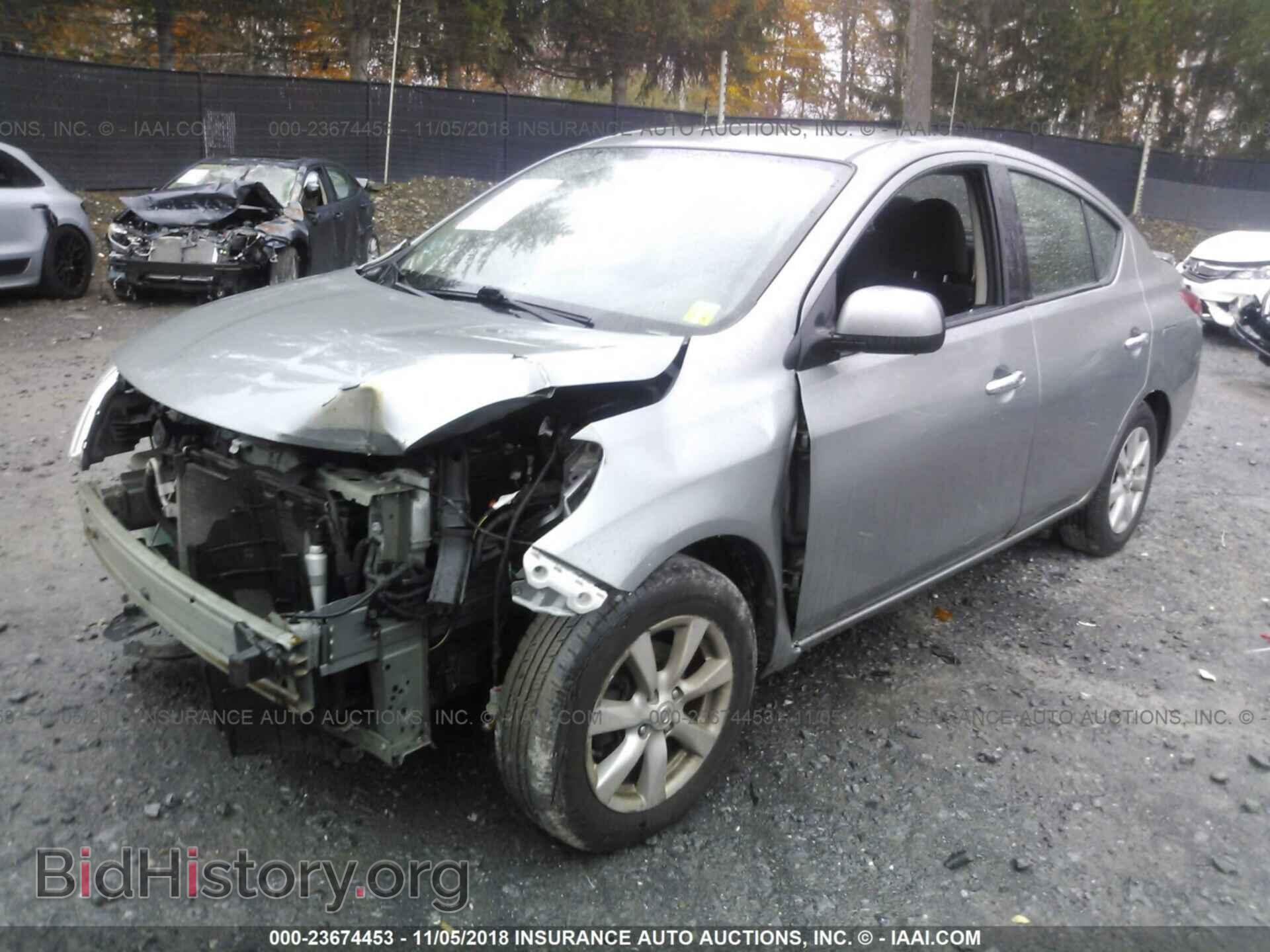 2014 NISSAN VERSA - VIN: 3N1CN7AP1EL834178 - Photo 2