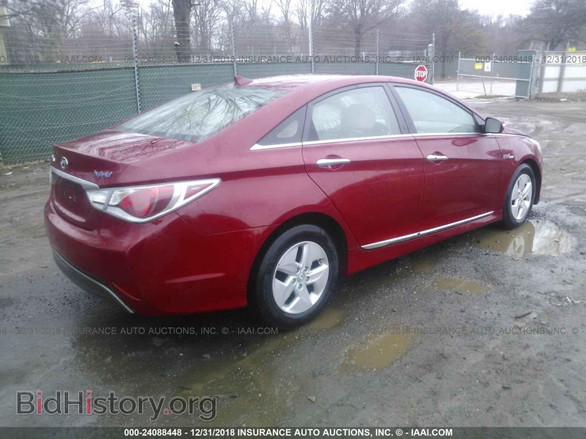 2012 HYUNDAI SONATA - VIN: KMHEC4A47CA020911 - Фото 4