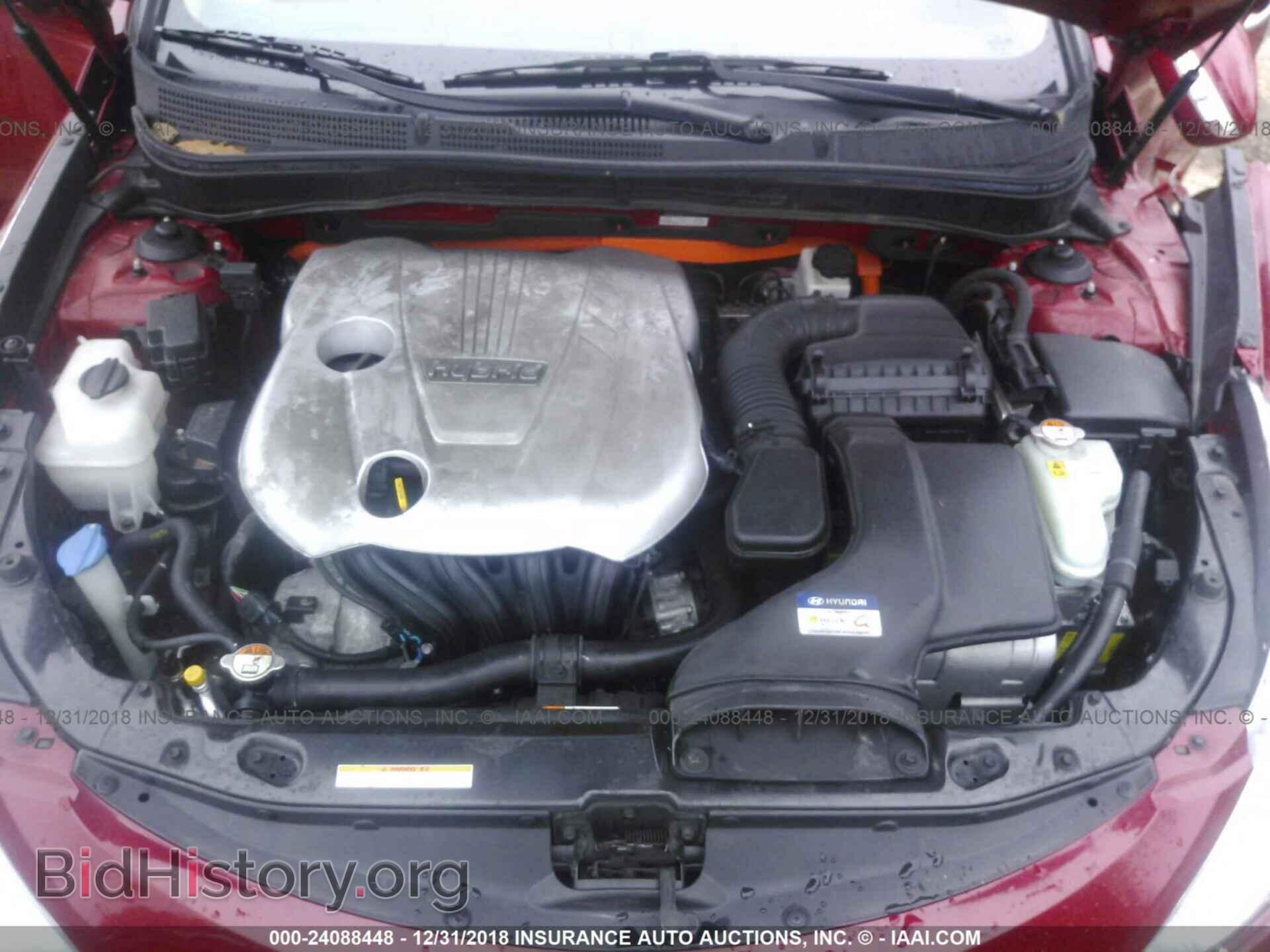 2012 HYUNDAI SONATA - VIN: KMHEC4A47CA020911 - Фото 10