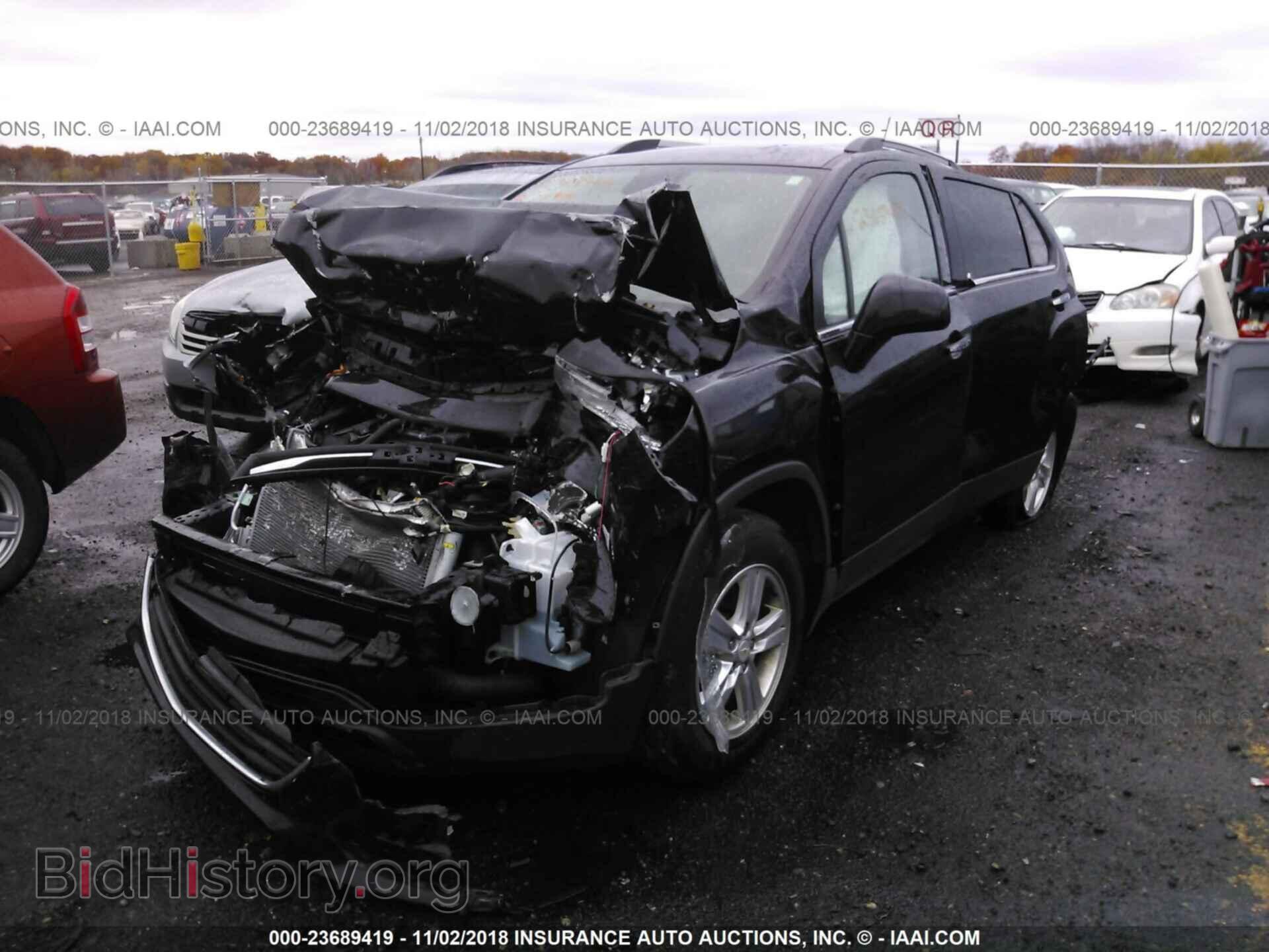 2017 CHEVROLET TRAX - VIN: 3GNCJLSB3HL288127 - Photo 2