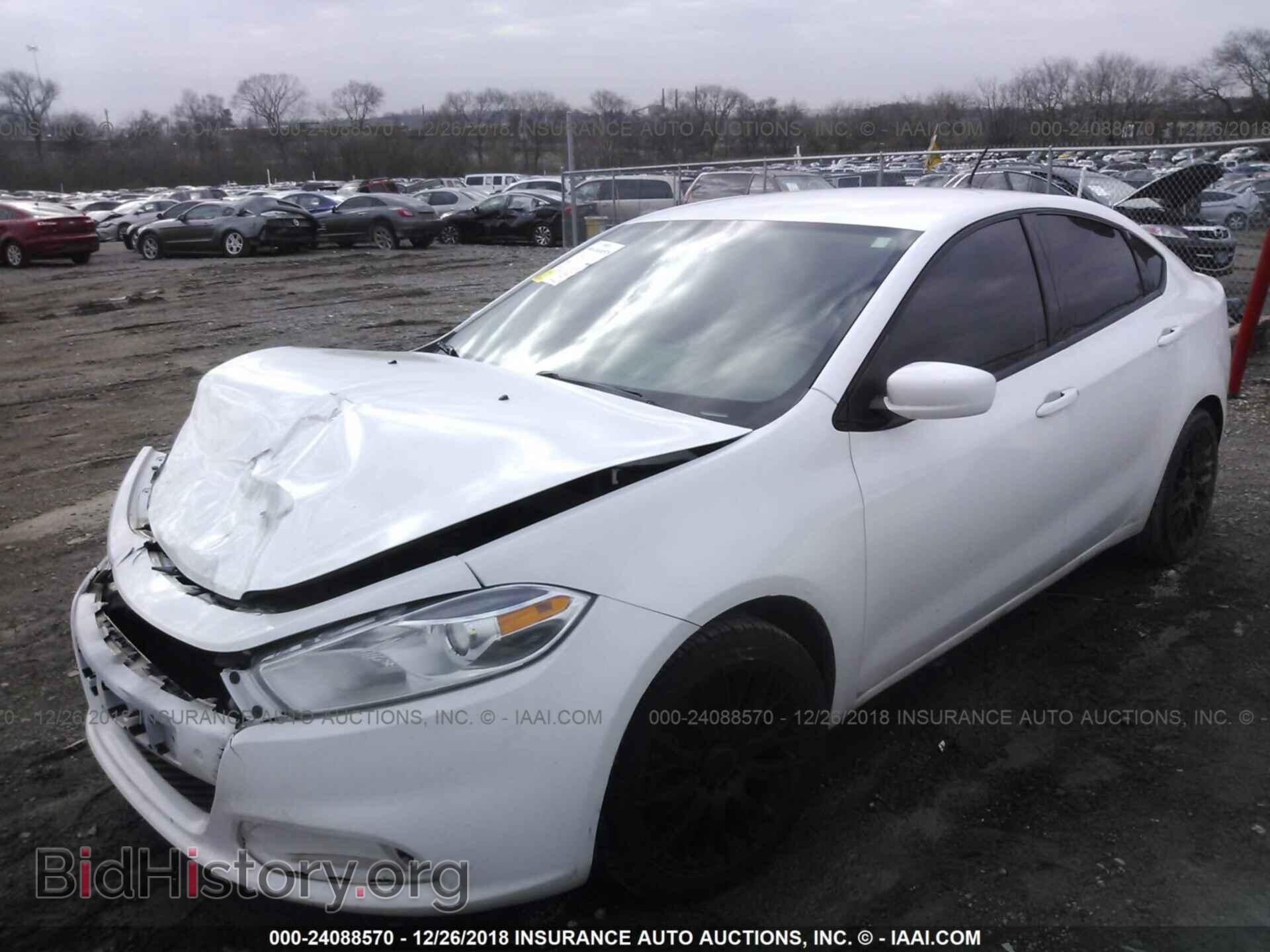 2013 DODGE DART - VIN: 1C3CDFBA1DD194955 - Фото 2