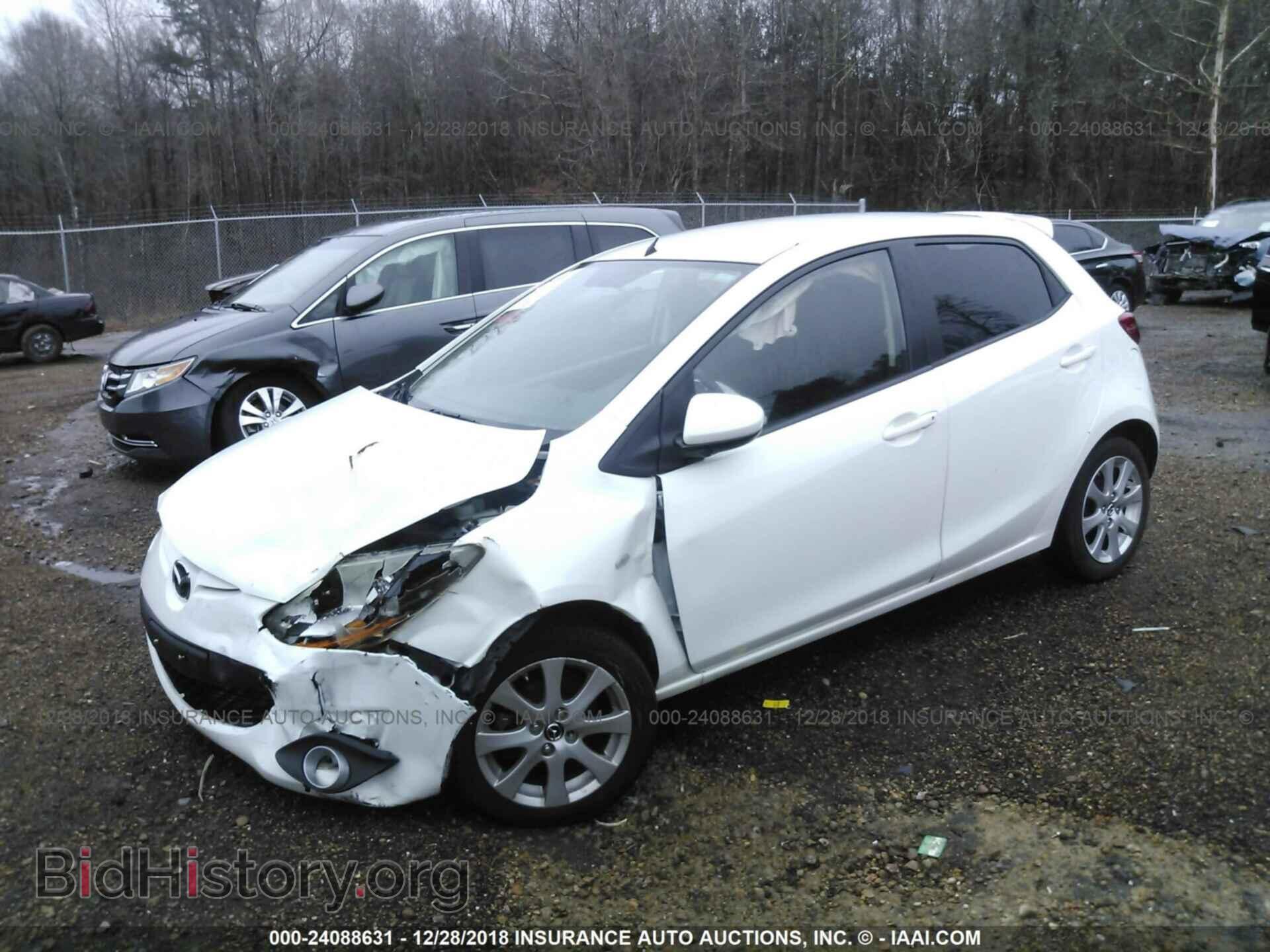 2013 MAZDA MAZDA2 - VIN: JM1DE1LZ7D0161714 - Фото 2