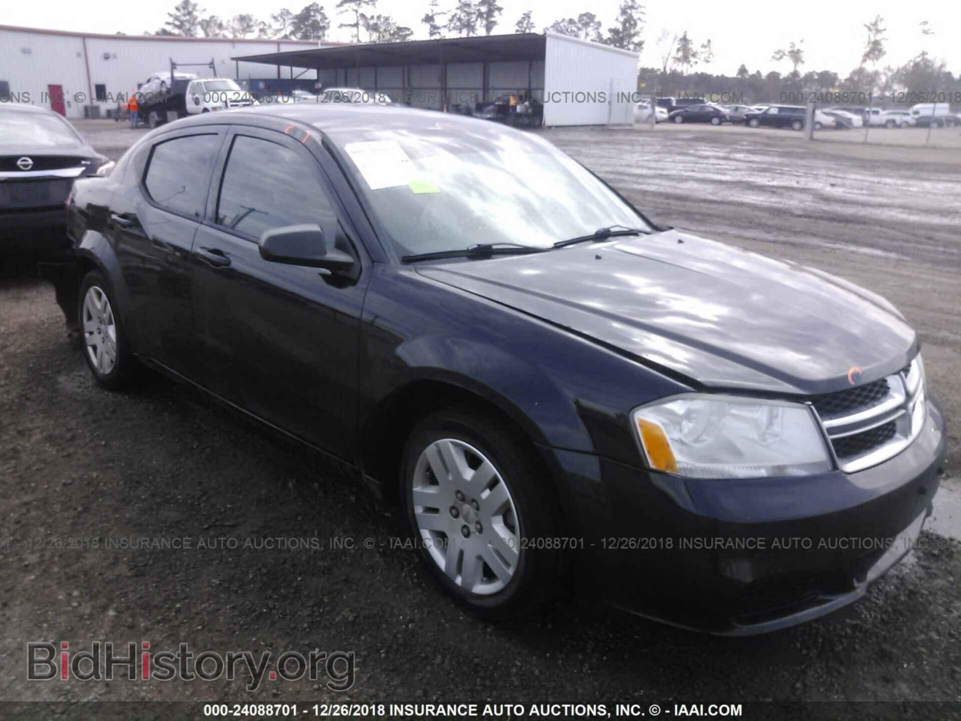 Photo 1C3CDZAB5CN129692 - DODGE AVENGER 2012