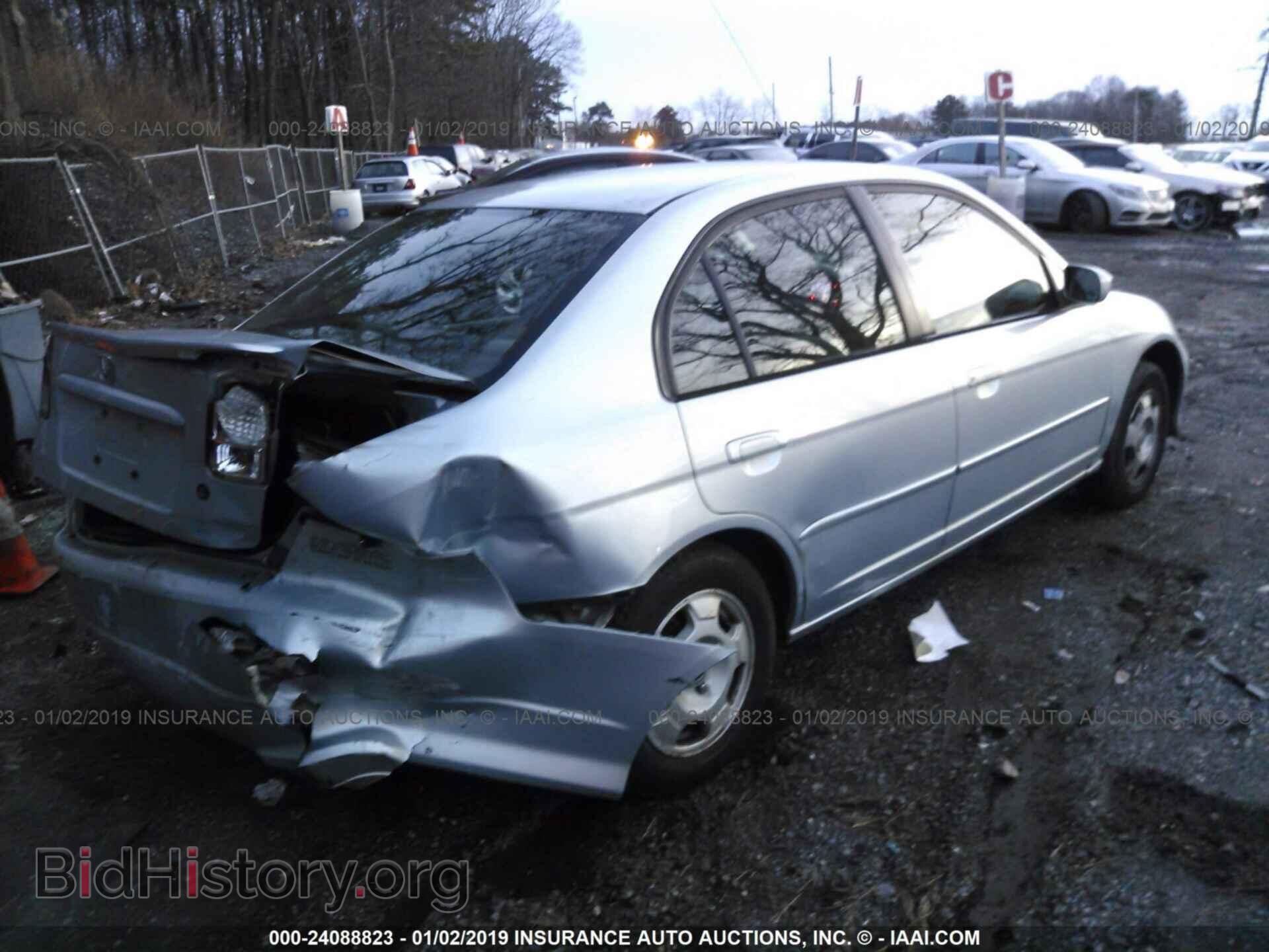 2005 HONDA CIVIC - VIN: JHMES96605S020081 - Фото 4
