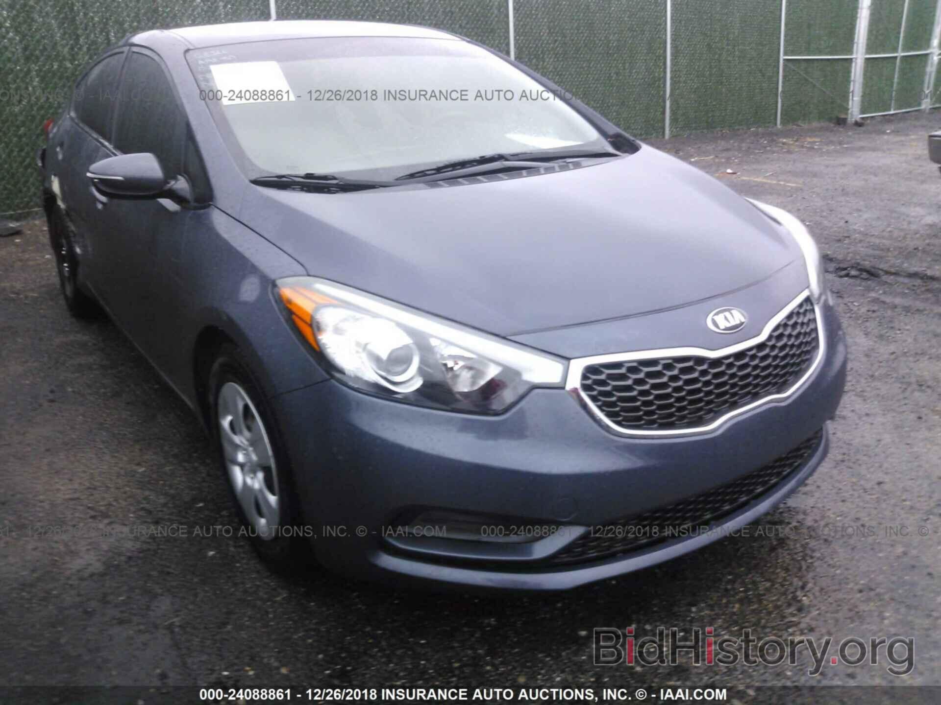 Photo KNAFX4A66F5358017 - KIA FORTE 2015