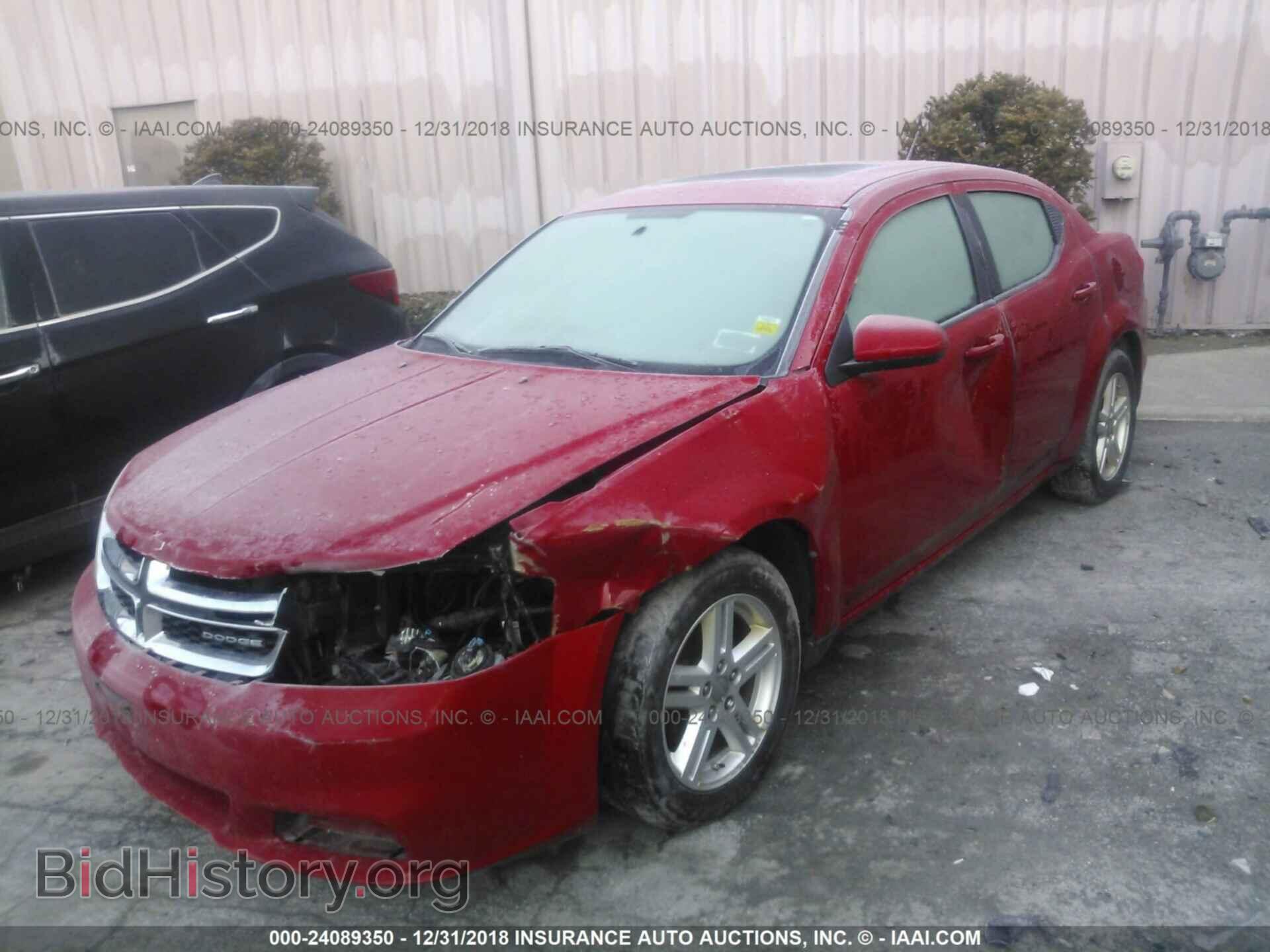 2012 DODGE AVENGER - VIN: 1C3CDZCB8CN147522 - Фото 2