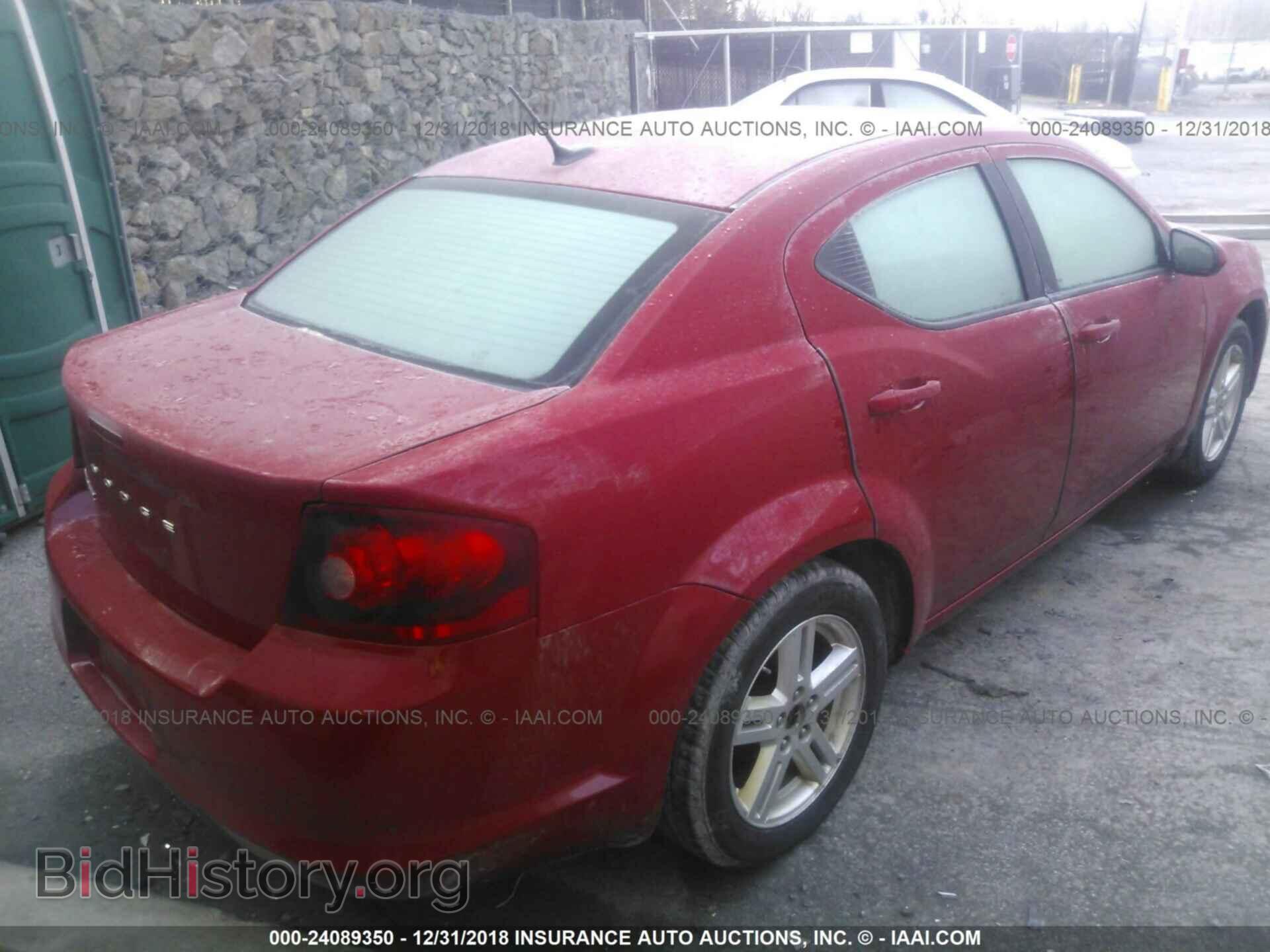 2012 DODGE AVENGER - VIN: 1C3CDZCB8CN147522 - Фото 4