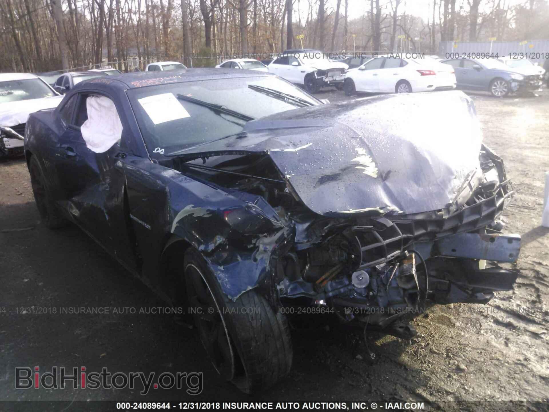 Фотография 2G1FA1E34C9136148 - CHEVROLET CAMARO 2012