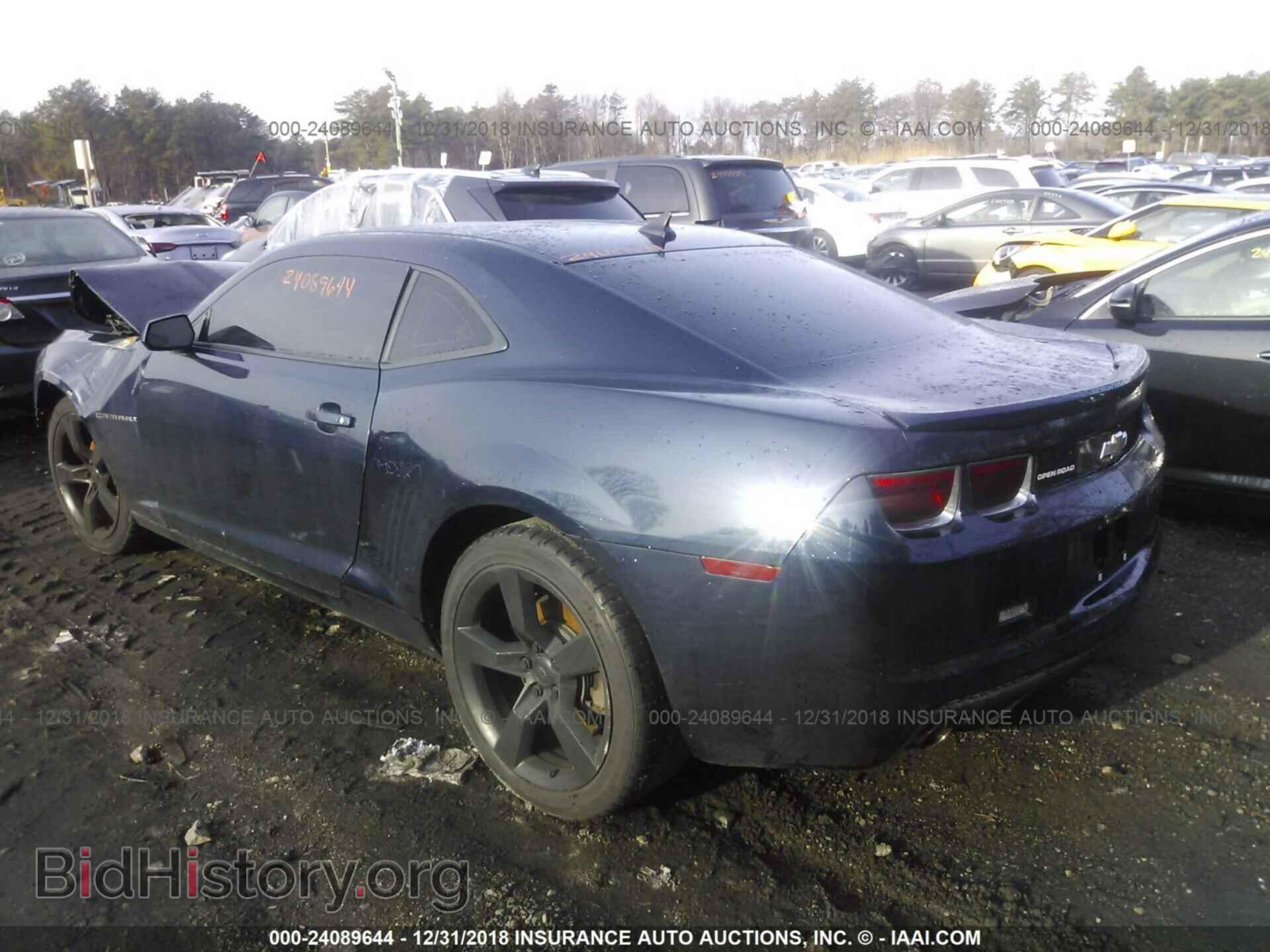 2012 CHEVROLET CAMARO - VIN: 2G1FA1E34C9136148 - Фото 3