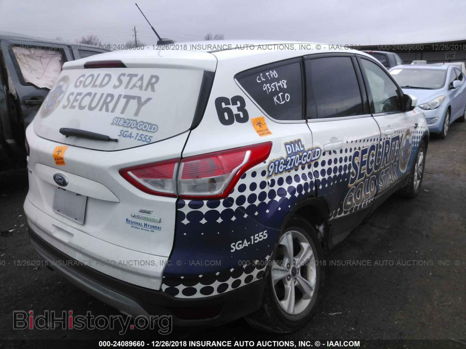 2015 FORD ESCAPE - VIN: 1FMCU0GX7FUC06370 - Фото 4
