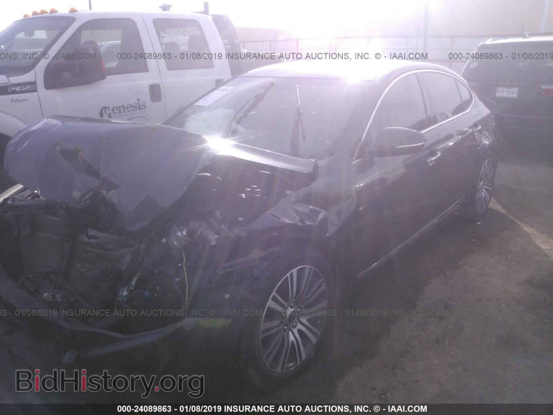 2014 KIA CADENZA - VIN: KNALN4D78E5118818 - Фото 2
