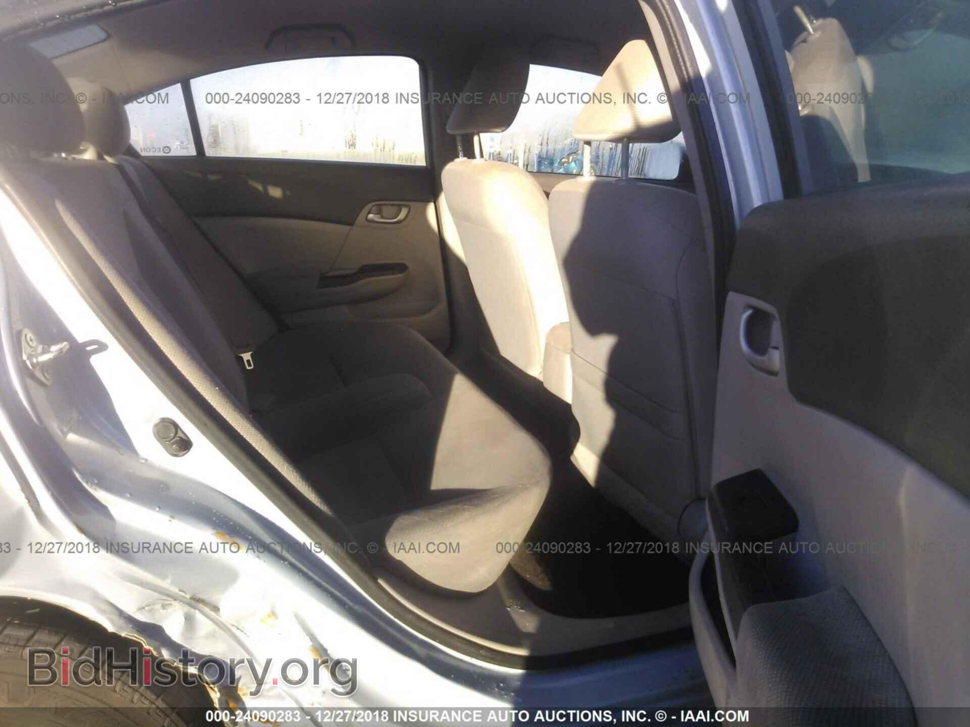 2012 HONDA CIVIC - VIN: 2HGFB2F56CH564031 - Фото 8