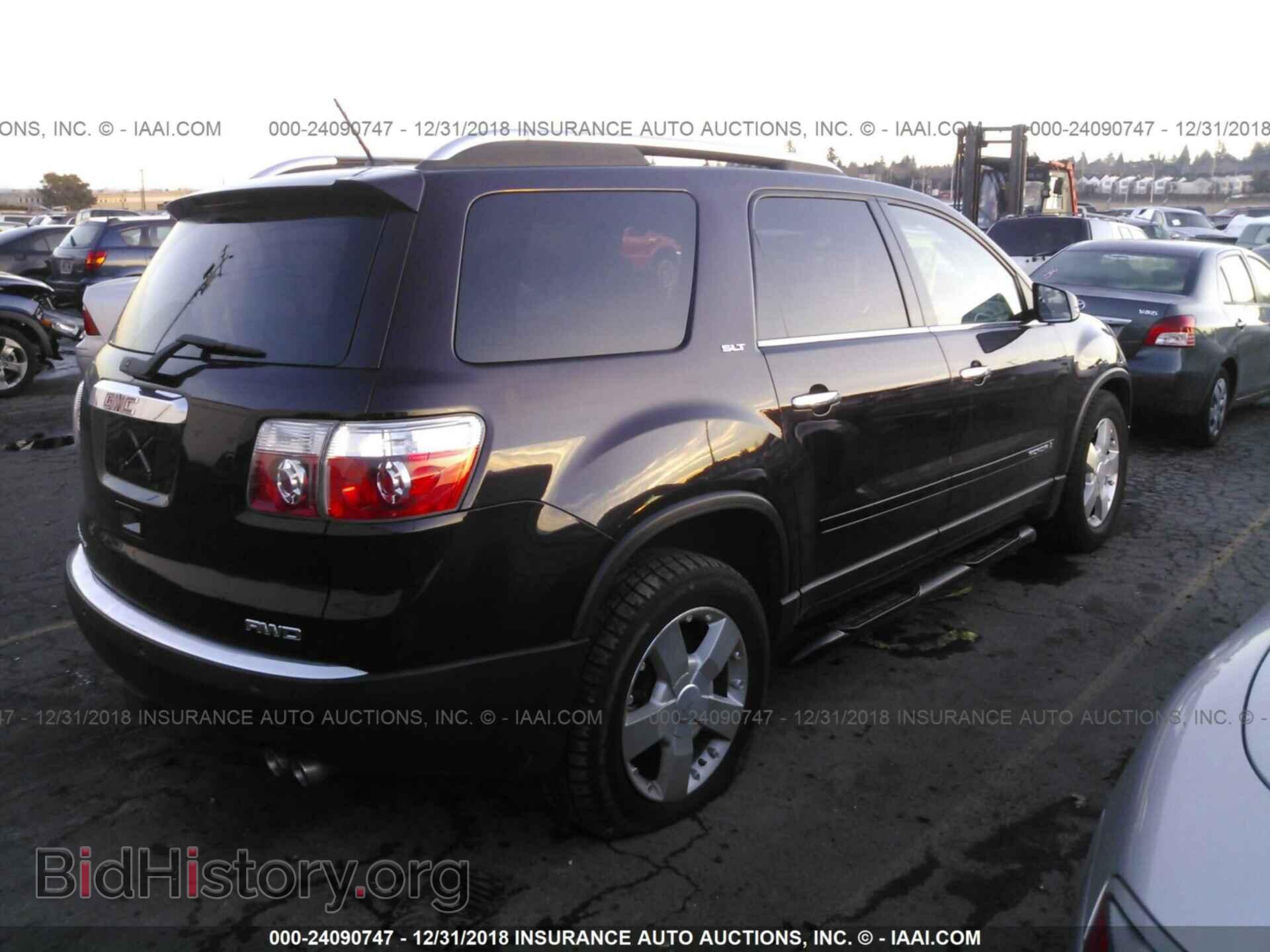 2008 GMC ACADIA - VIN: 1GKEV33748J282560 - Фото 4