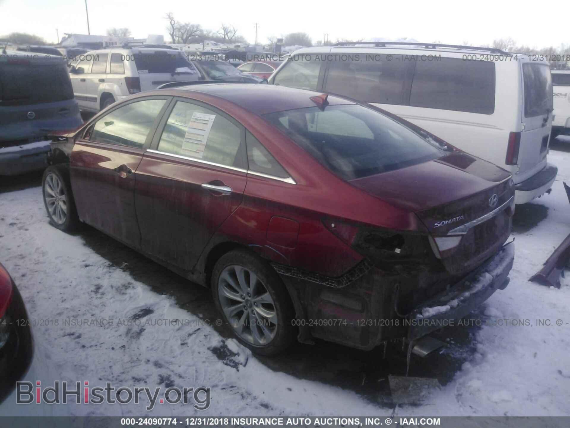 2012 HYUNDAI SONATA - VIN: 5NPEC4AC3CH395456 - Фото 3