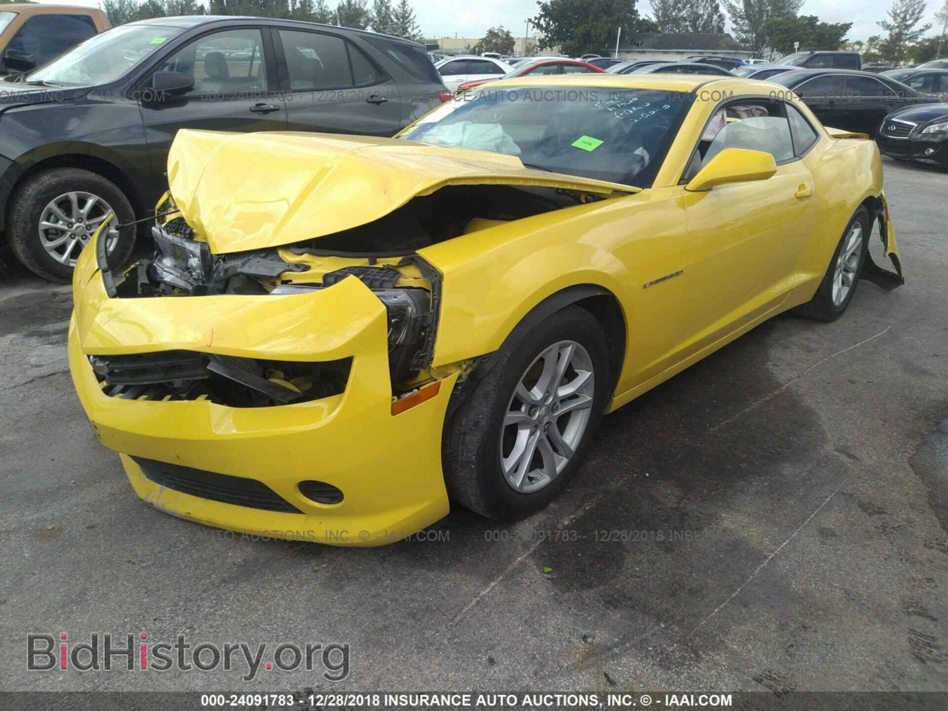 2015 CHEVROLET CAMARO - VIN: 2G1FB1E32F9251820 - Фото 2