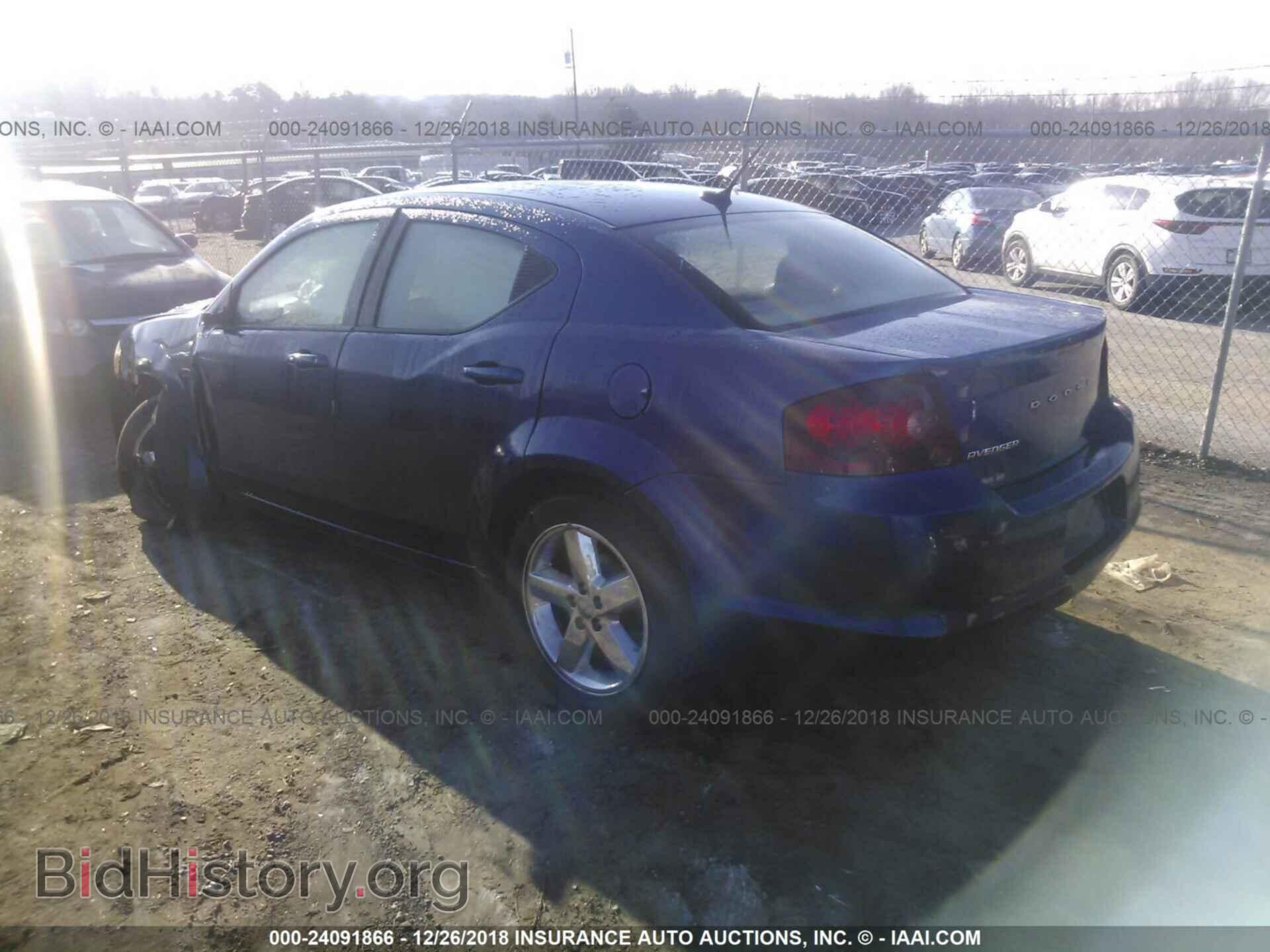 2013 DODGE AVENGER - VIN: 1C3CDZABXDN565374 - Фото 3