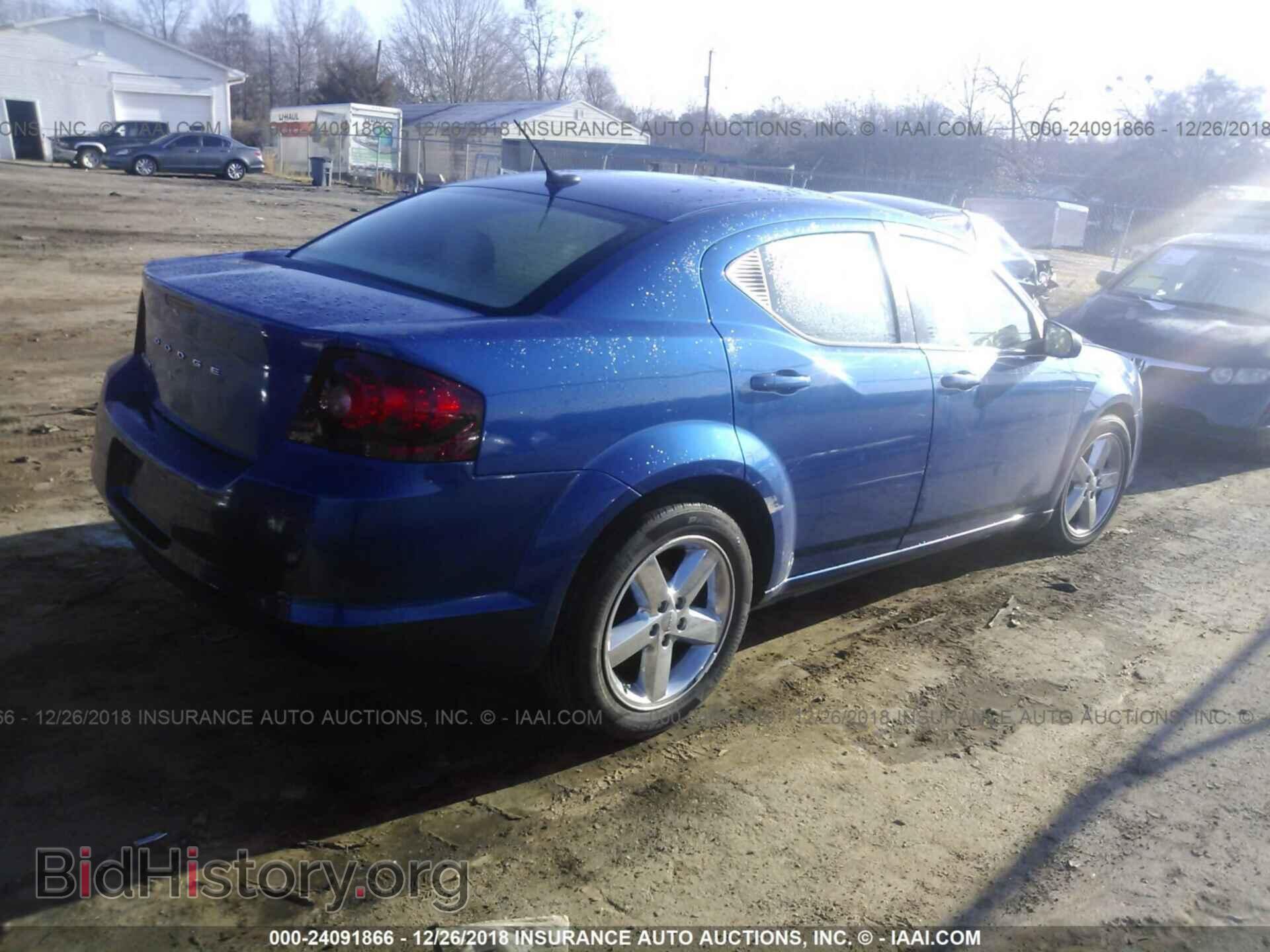 2013 DODGE AVENGER - VIN: 1C3CDZABXDN565374 - Фото 4