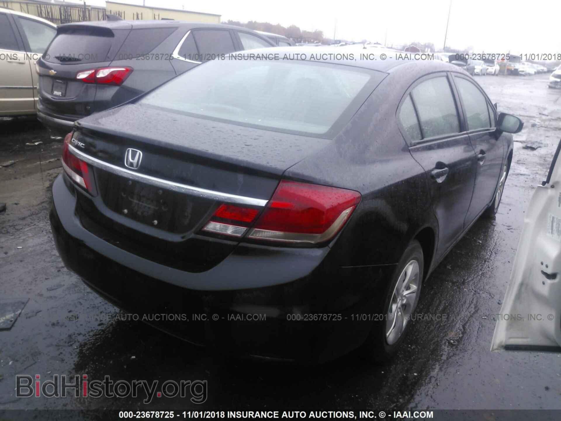 2014 HONDA CIVIC - VIN: 19XFB2F59EE003397 - Фото 4