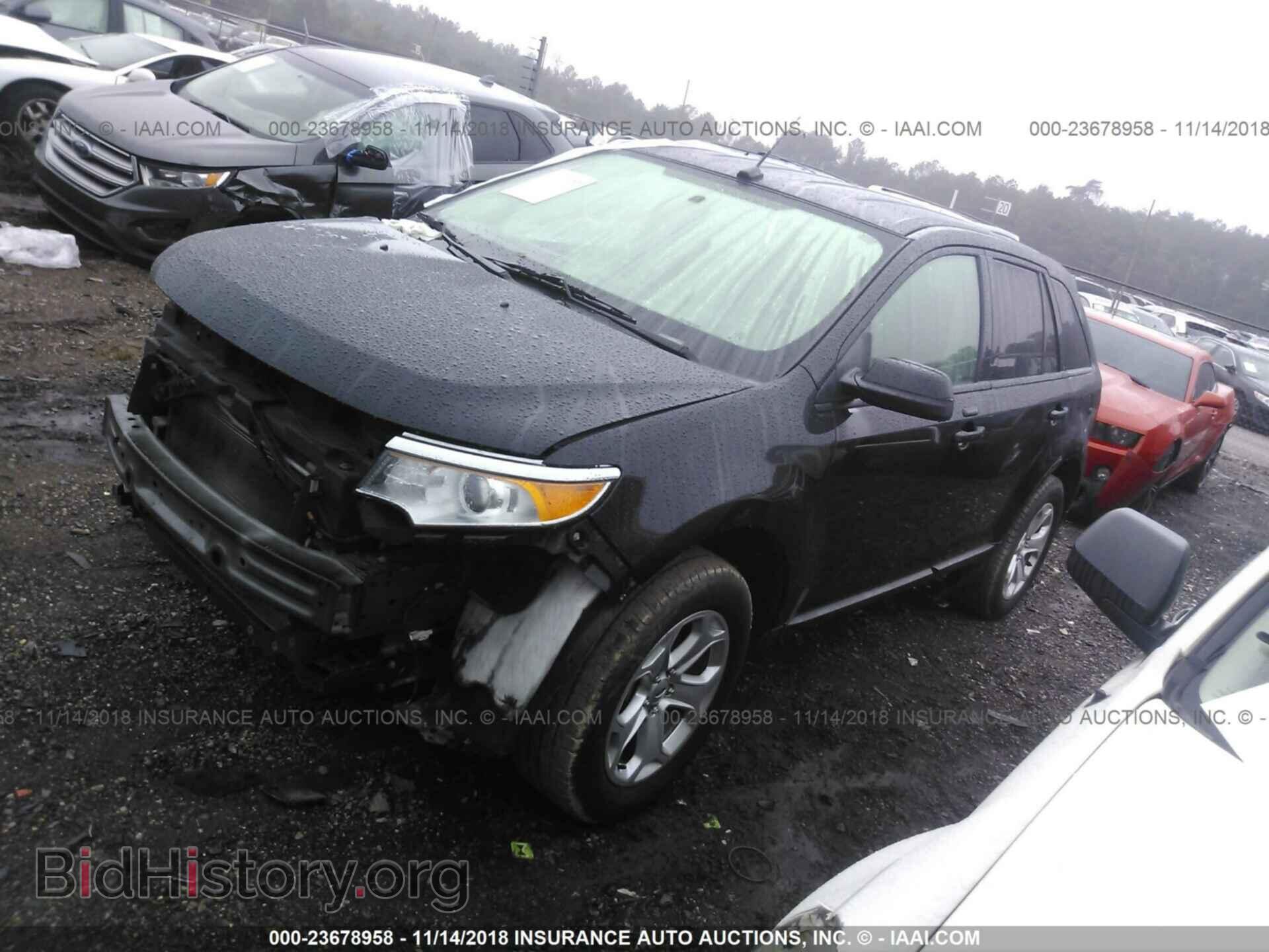 2014 FORD EDGE - VIN: 2FMDK3JC8EBB84949 - Фото 2