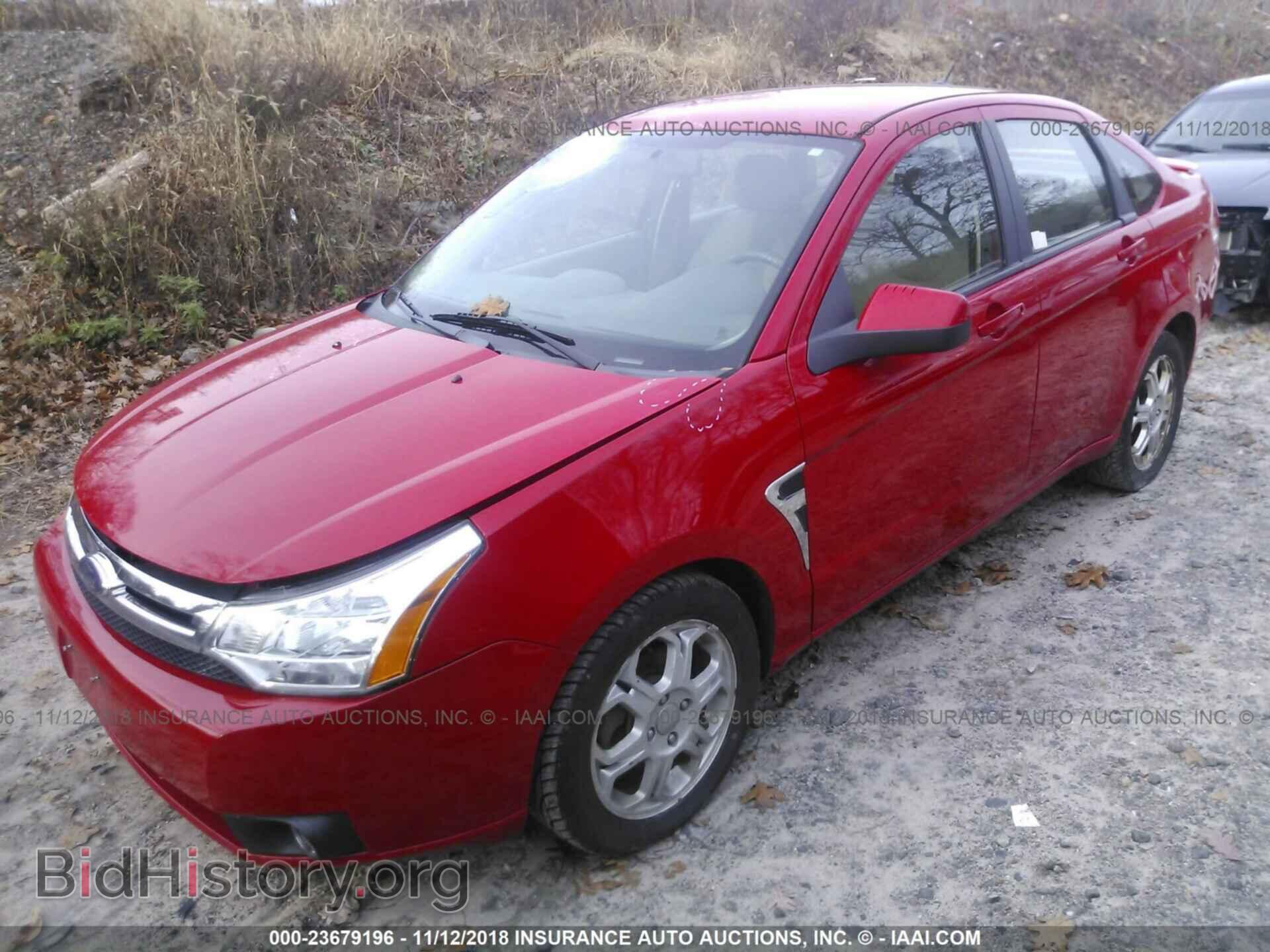 2008 FORD FOCUS - VIN: 1FAHP35N28W275629 - Фото 2