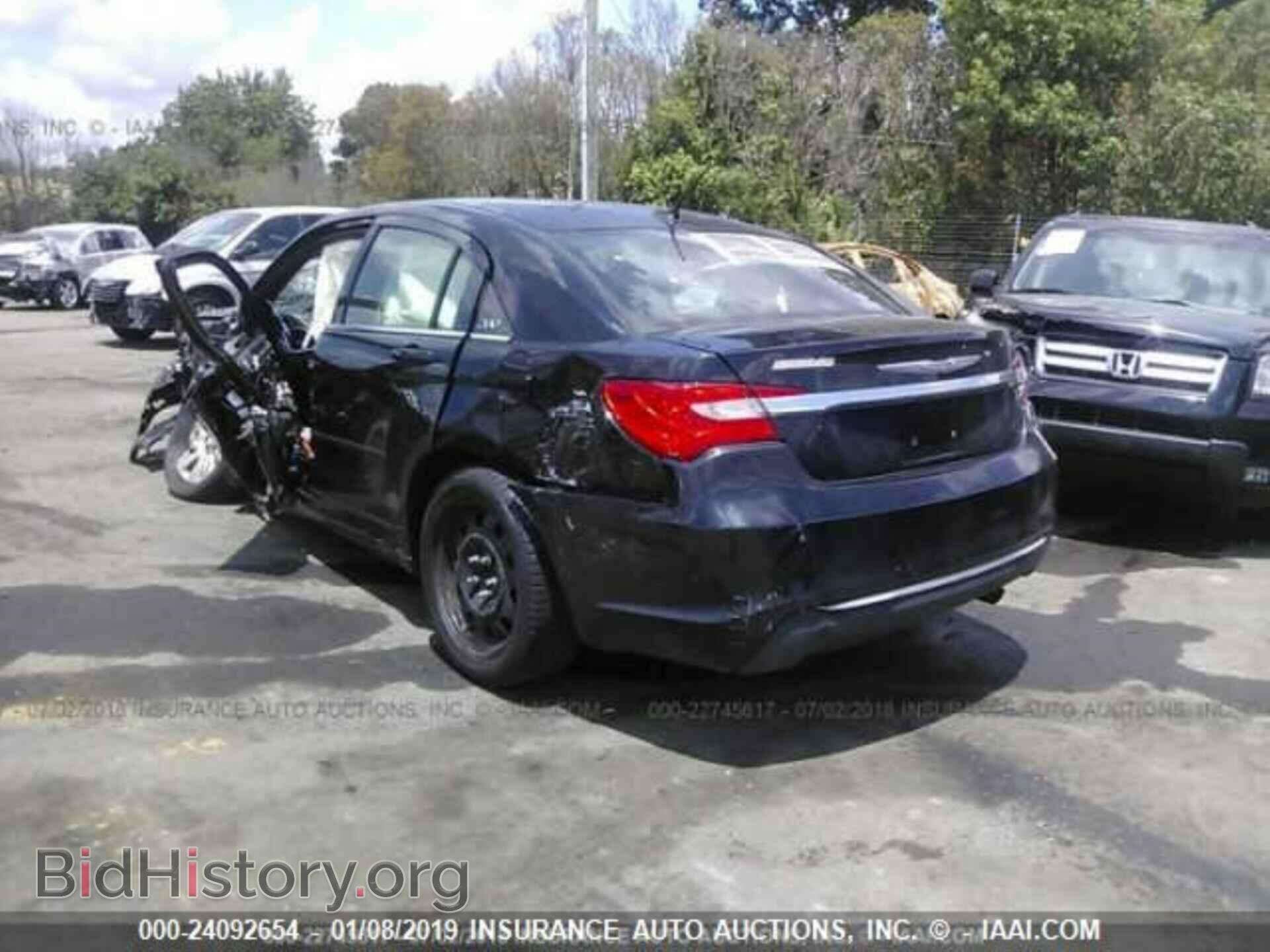 2012 CHRYSLER 200 - VIN: 1C3CCBAB4CN317565 - Фото 3