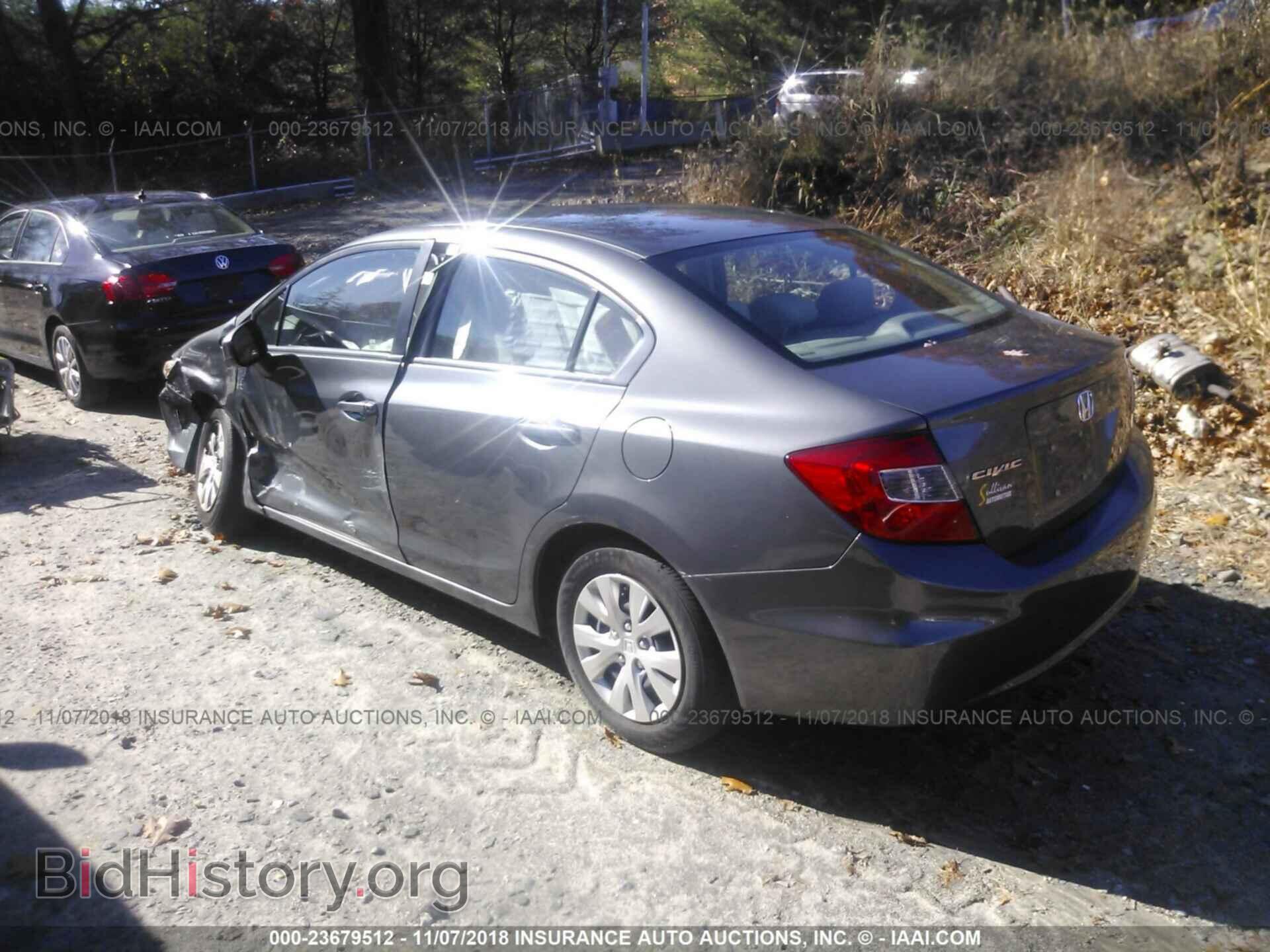 2012 HONDA CIVIC - VIN: 2HGFB2F56CH603202 - Фото 3