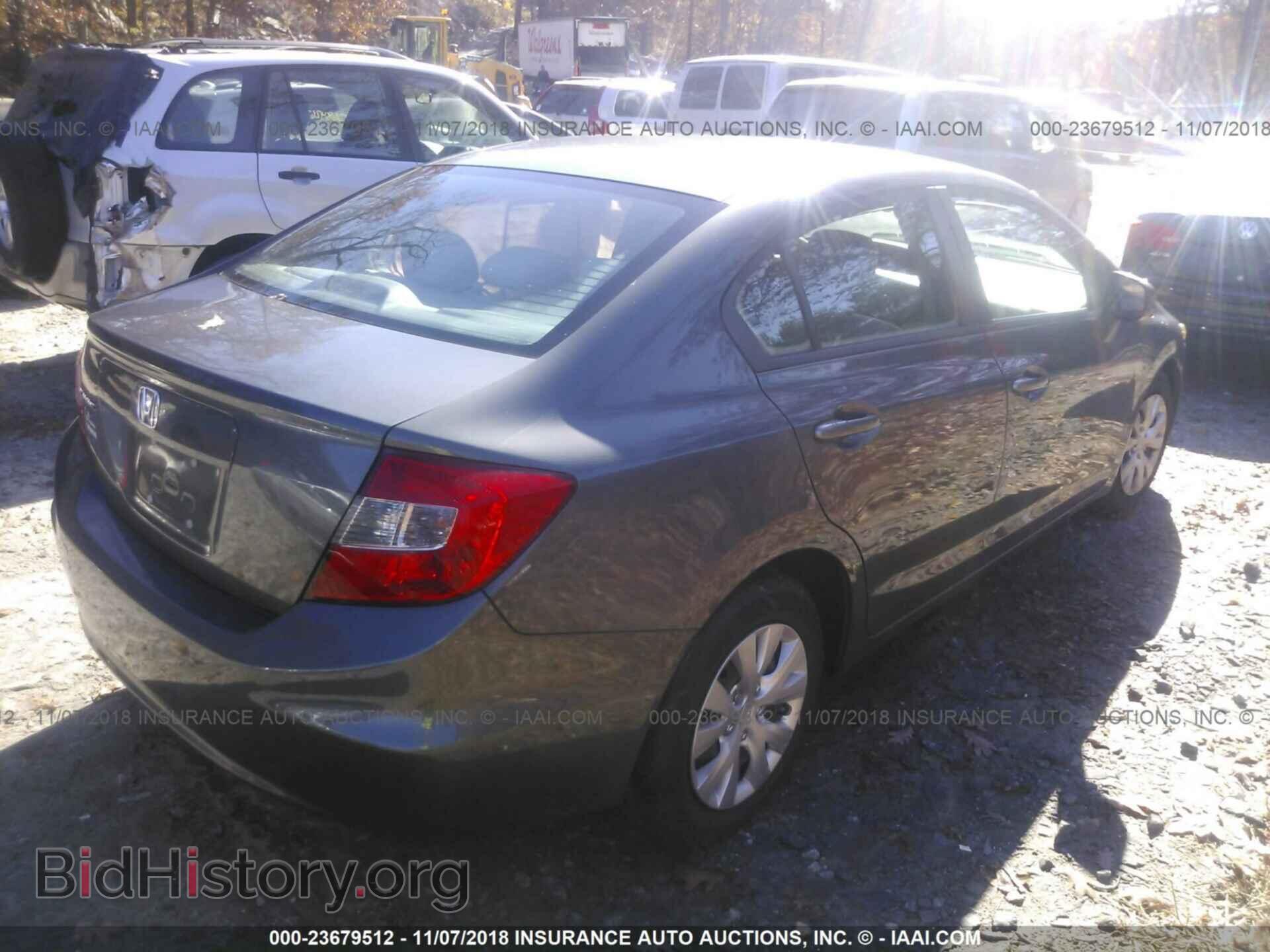 2012 HONDA CIVIC - VIN: 2HGFB2F56CH603202 - Фото 4