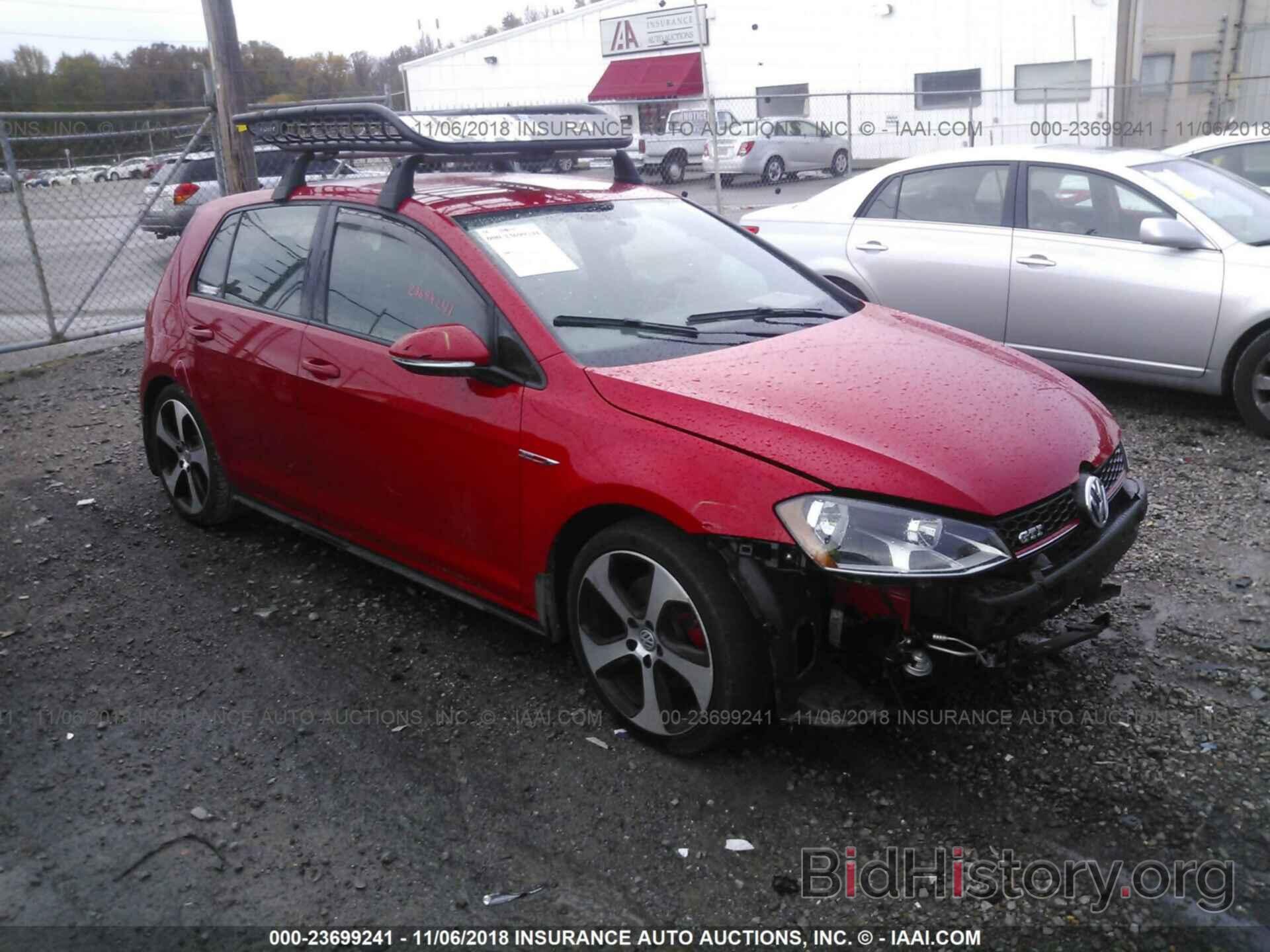 Photo 3VW4T7AU7HM062701 - VOLKSWAGEN GTI 2017