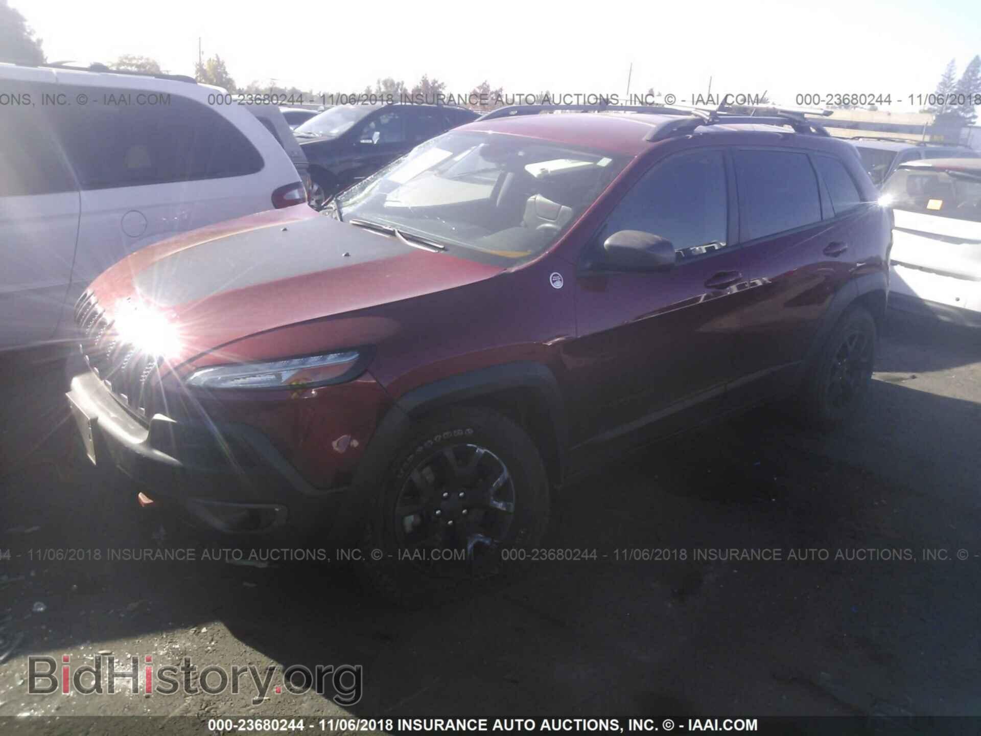 2015 JEEP CHEROKEE - VIN: 1C4PJMBSXFW502652 - Фото 2
