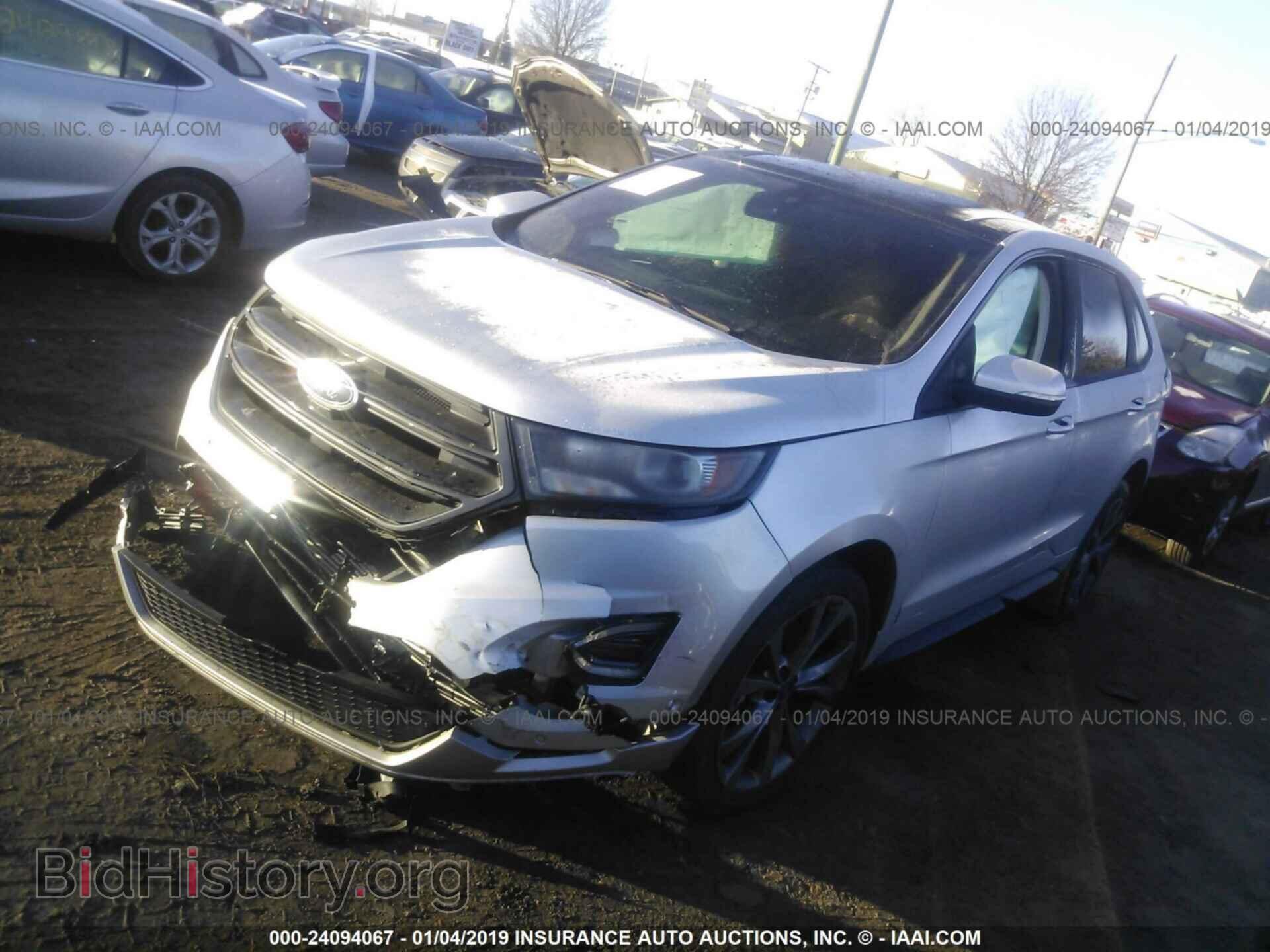 2016 FORD EDGE - VIN: 2FMPK4AP2GBC63901 - Фото 2