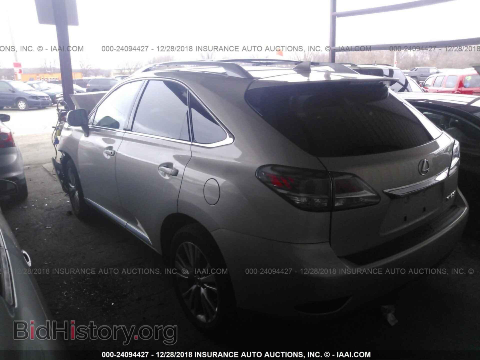 2014 LEXUS RX - VIN: 2T2BK1BA4EC246332 - Фото 3