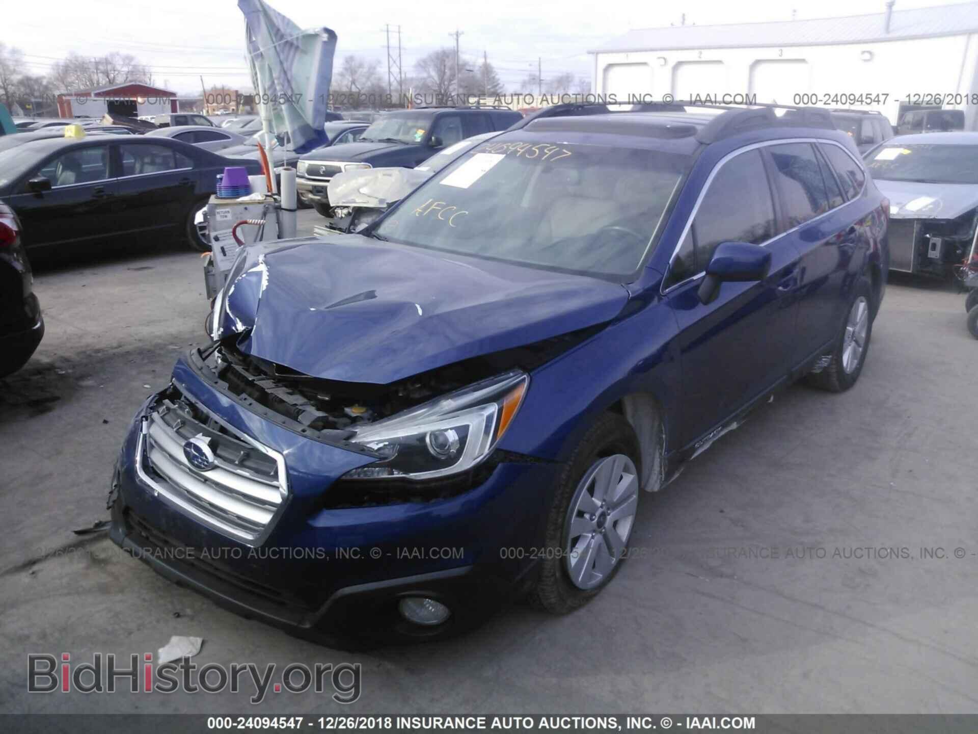 2015 SUBARU OUTBACK - VIN: 4S4BSBDC8F3317773 - Photo 2